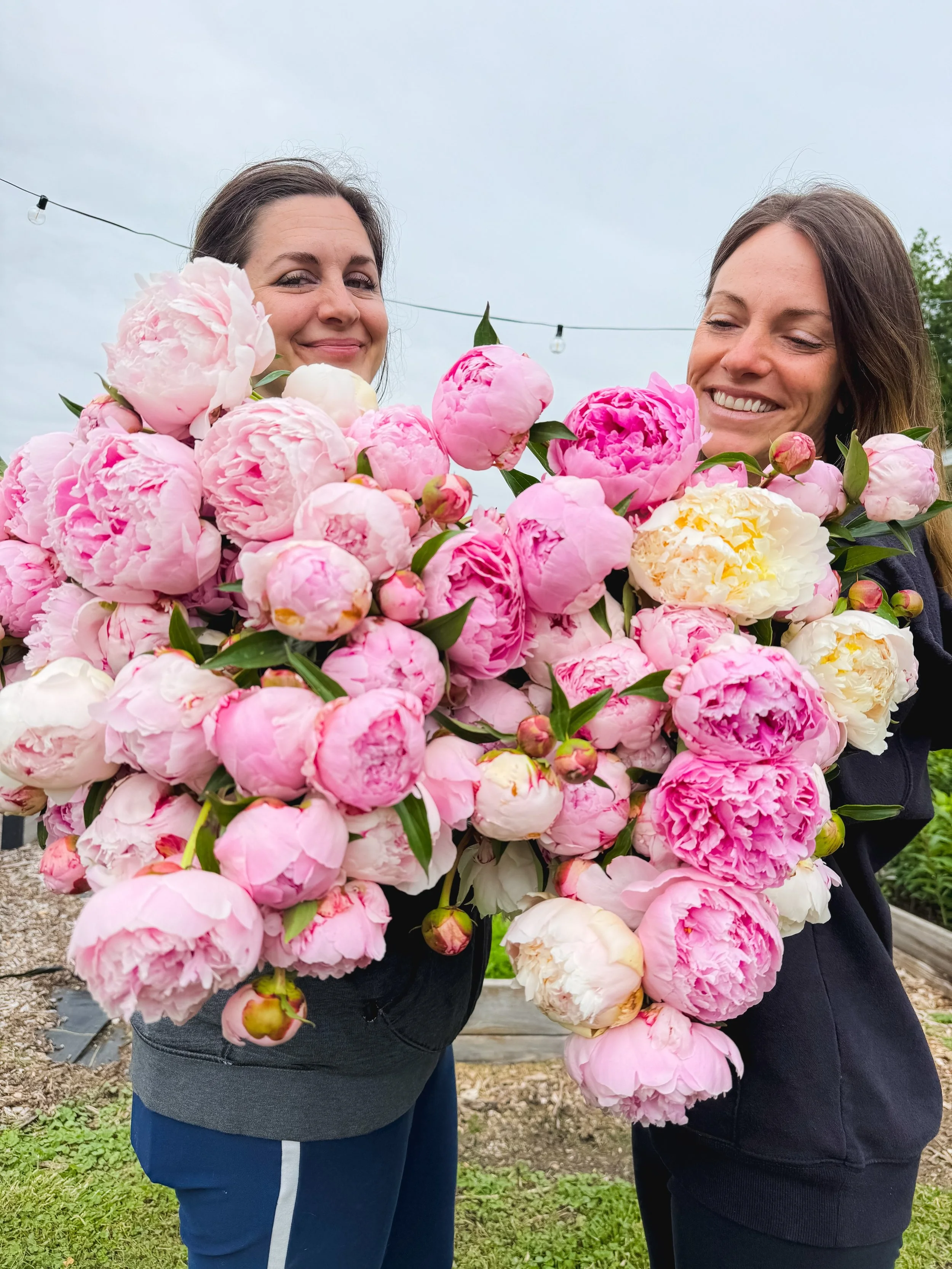 🦄FARM STAND OPEN TOMORROW (SATURDAY) 8AM-12🦄

Wait until you see all the amazing flowers we have for you this week! Mixed bouquets, peonies, ranunculus bunches, Canterbury bells and more! Come load up for your parties this weekend or just to enjoy 