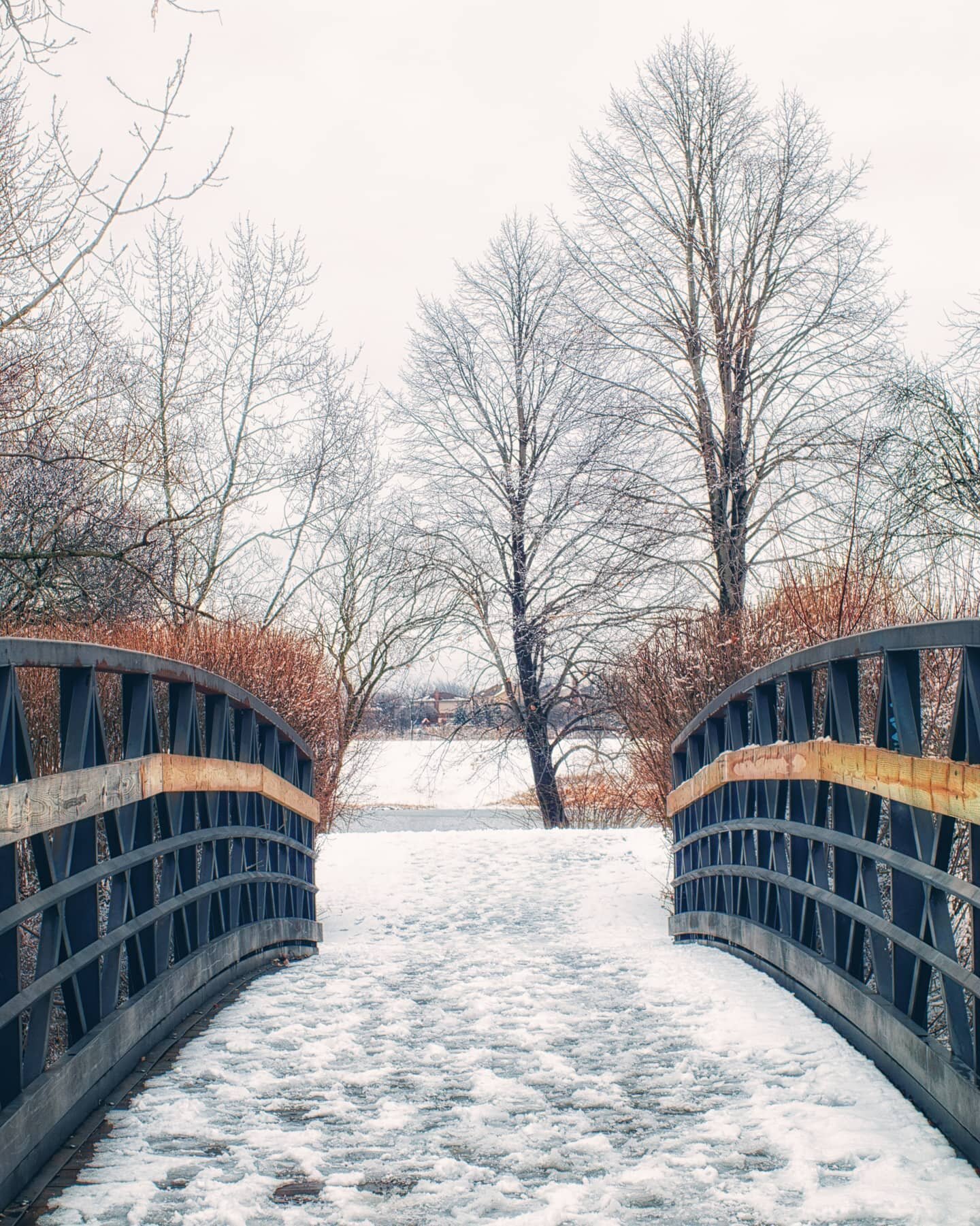 Crossing the bridge into Centennial Park in @villageoftinleypark . Don't forget to view my other photos from this series! They're all available for purchase on my website in my IG profile and soon will be available at the Creative Life Initiative.  P