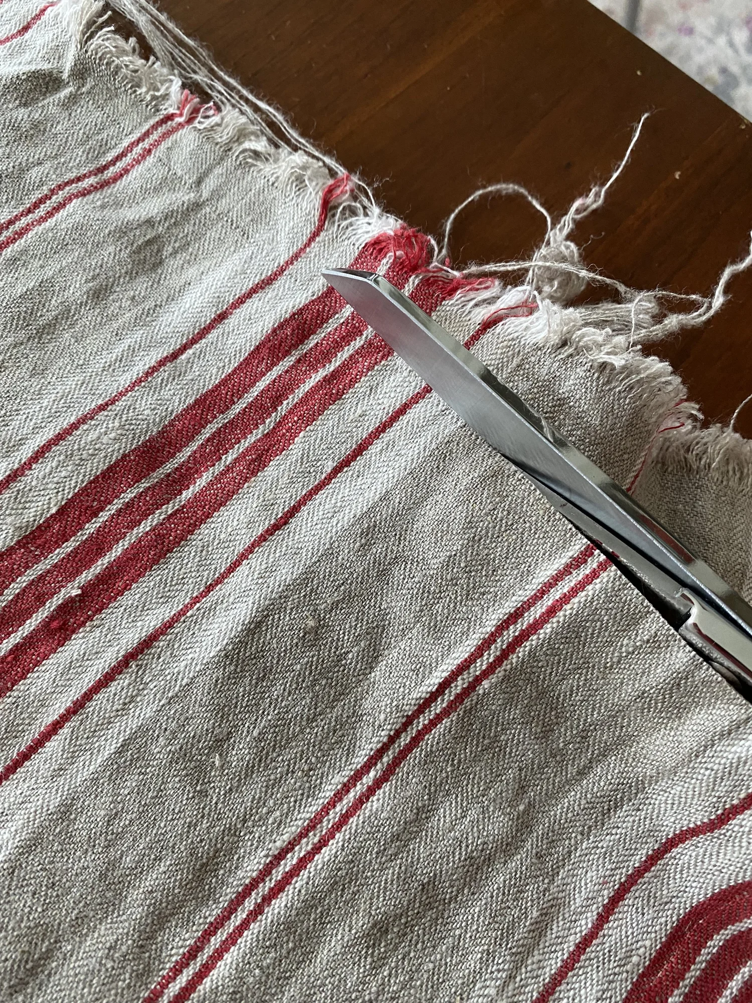 Pulling Threads — sewn