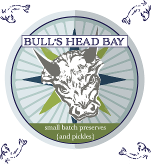 Bull's Head Bay {small batch preserves &amp; pickles}. Located near Bull’s Head Bay in Southampton NY, Bull’s Head Bay sources from local resources to create their delicious jams &amp; pickles. 