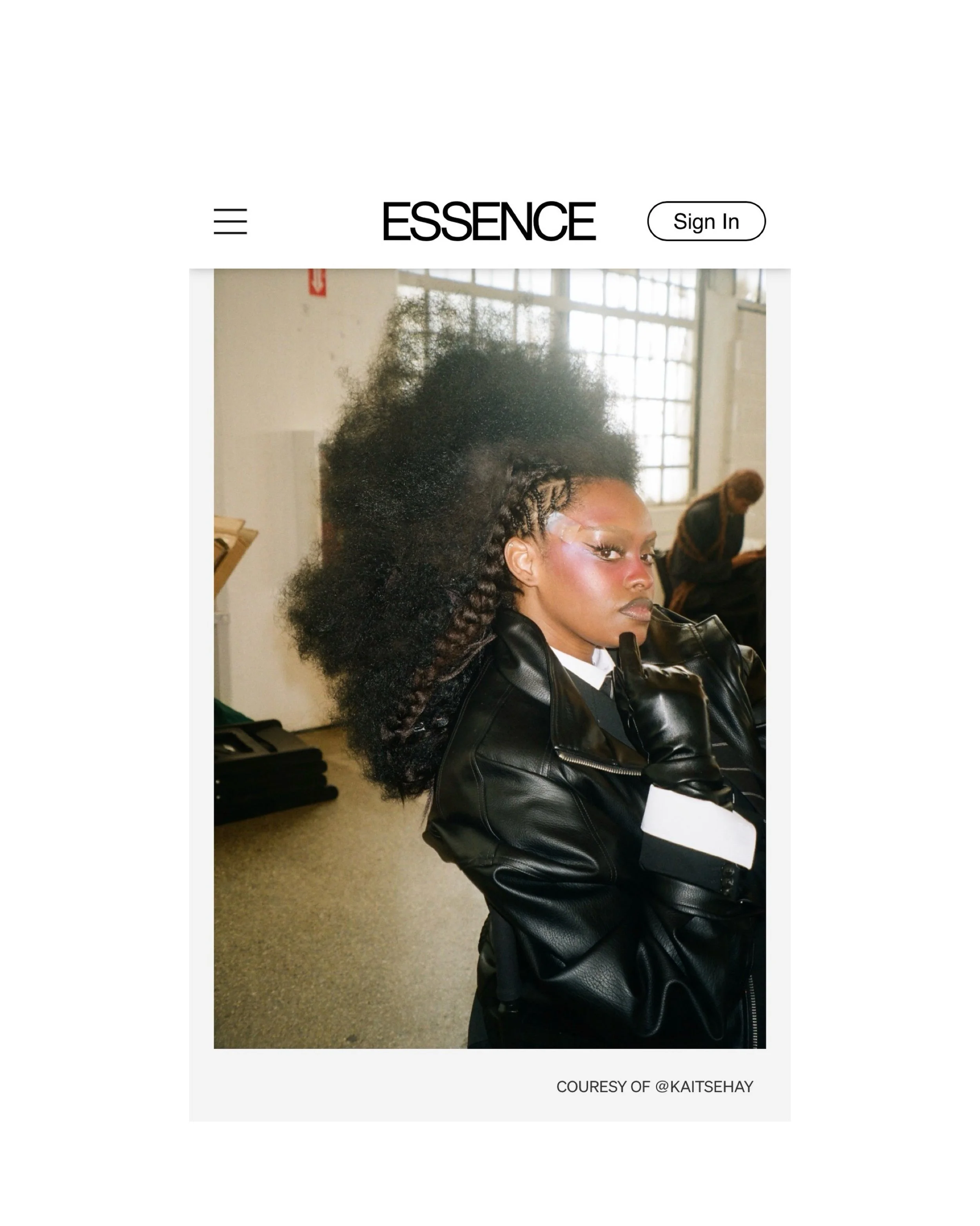 Another feature in @essence 🙂&zwj;&harr;️