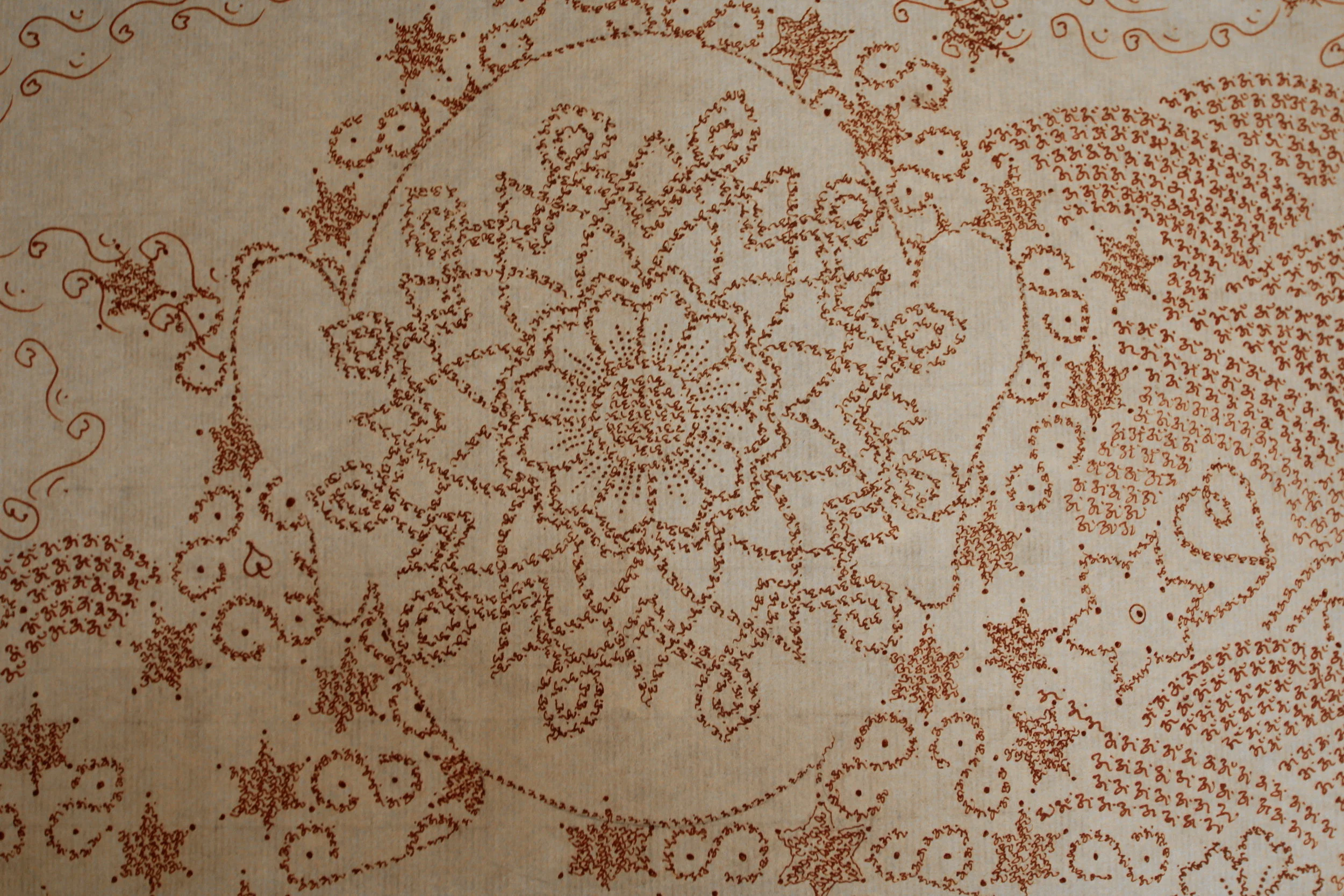  Detail, ink on paper, 135X68cm, 54x27 inch 