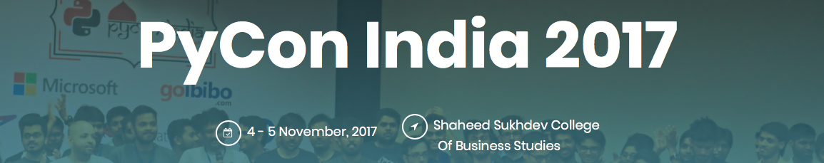 My Talk at PyCon India 2017