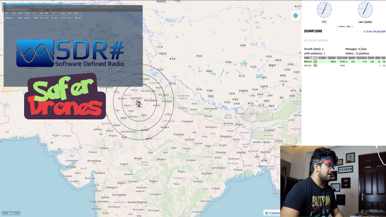 How To - ADSB Flight tracker using Software Defined Radio