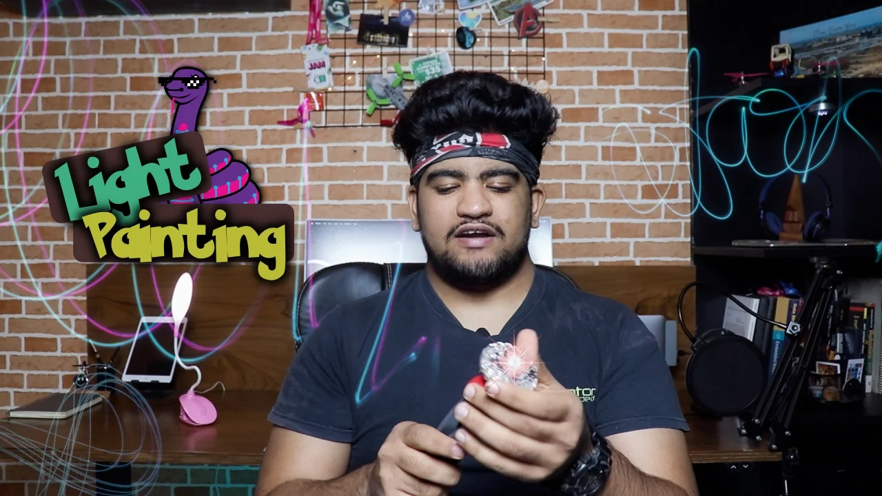 DiY Light Painting wand using CircuitPython 