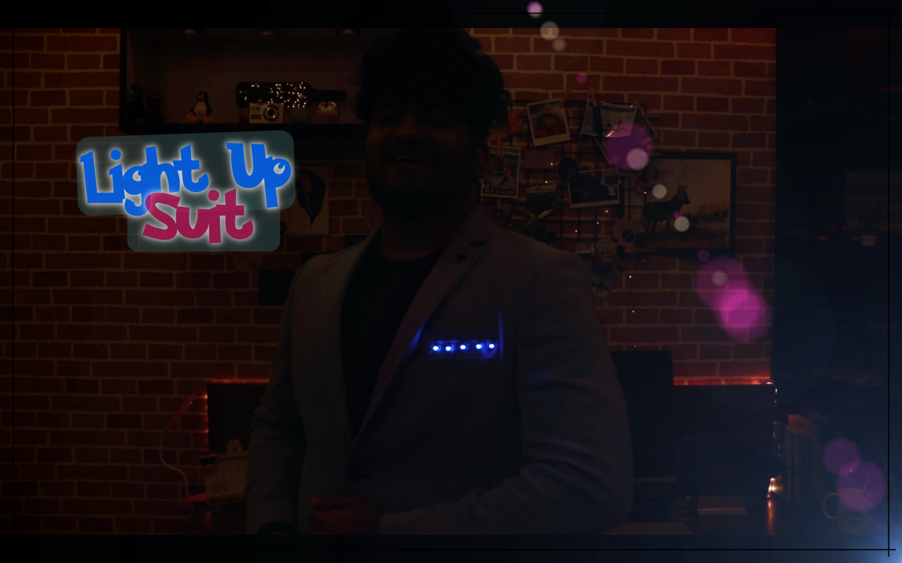 SUIT UP w/ LED SEQUINS