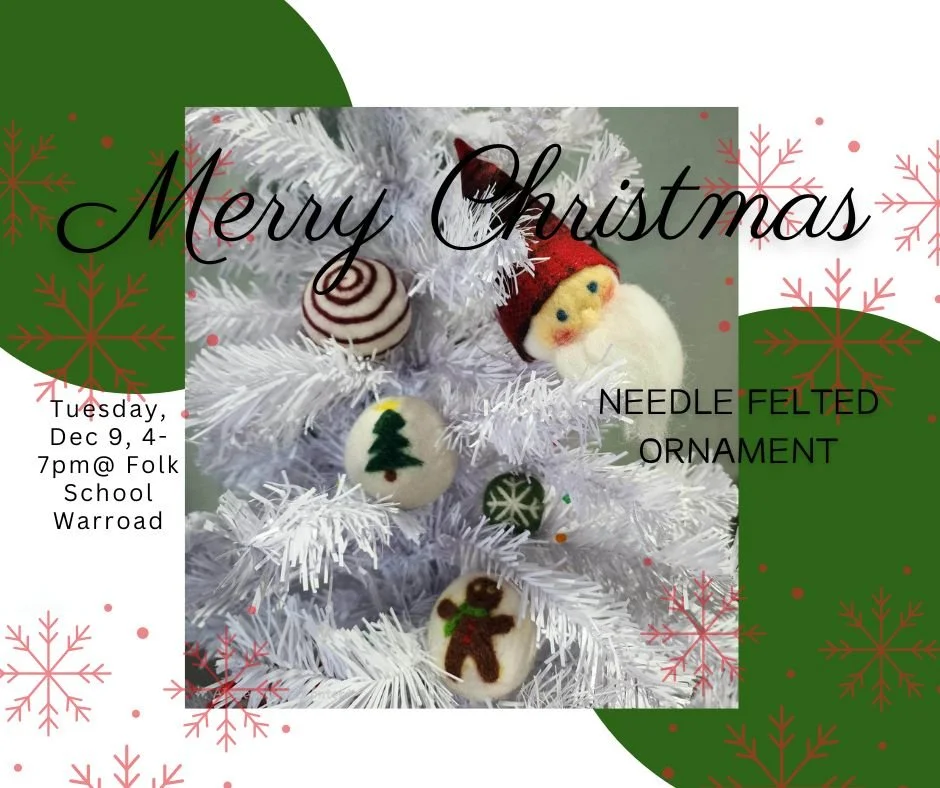 Needle Felted Ornament