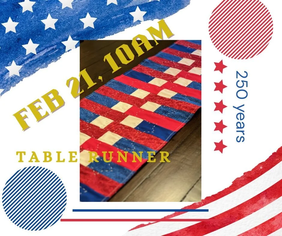 Patriotic Table Runner