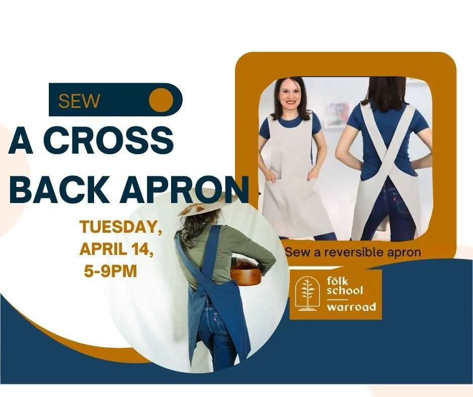 Sew a Cross Back Apron