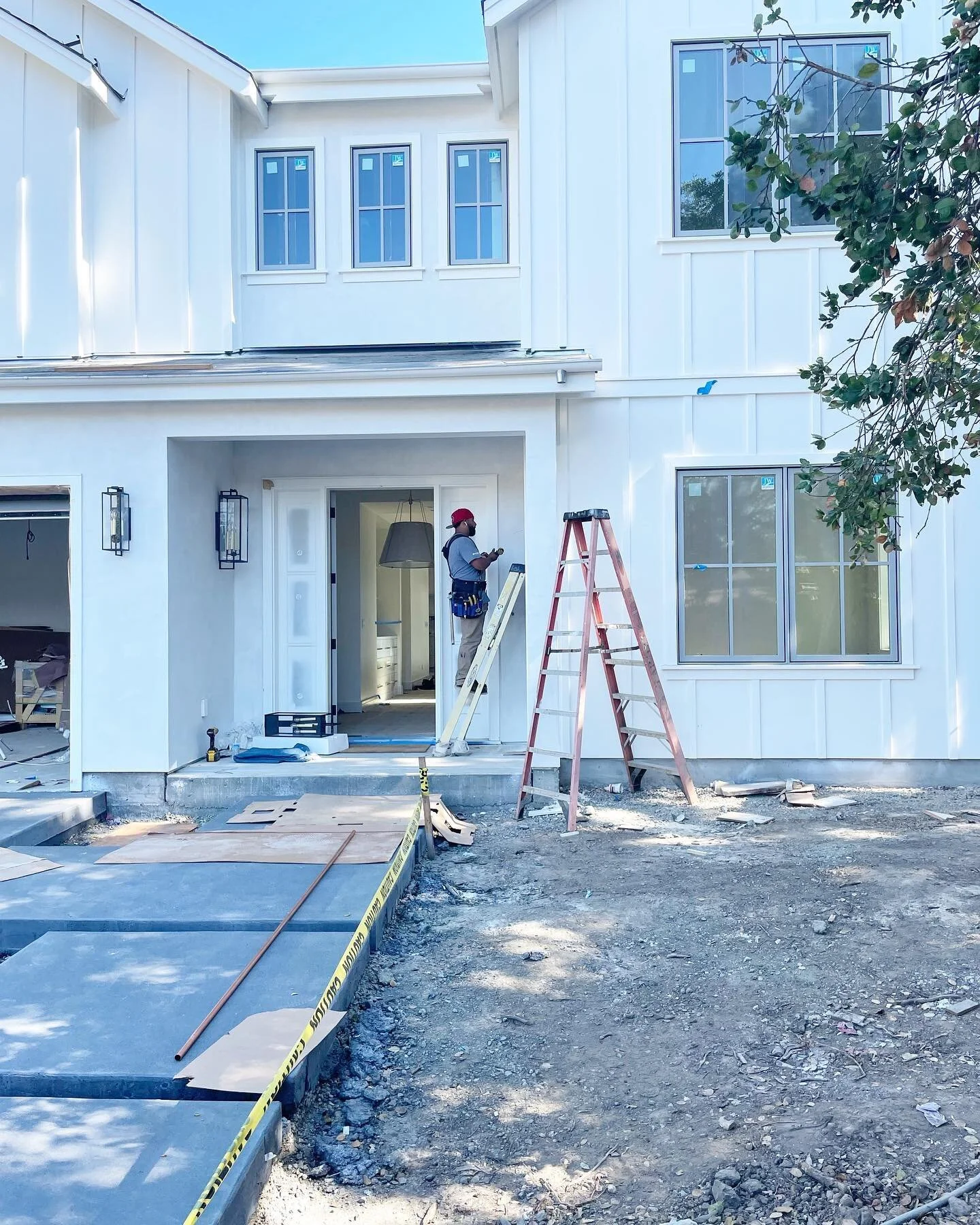 Progress pics of a special build in Menlo Park #projectcaminomp