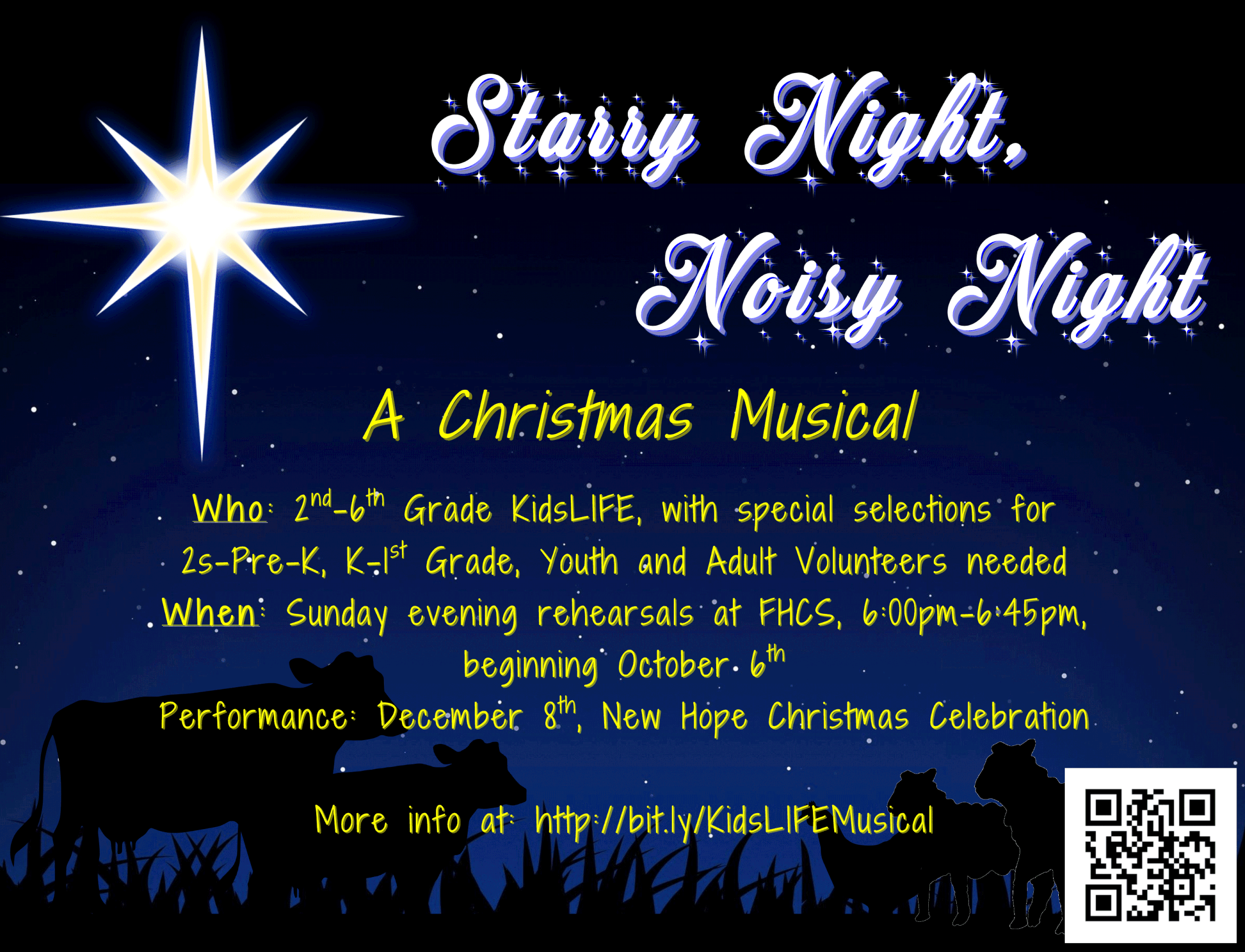Starry Night, Noisy Night: A Christmas Musical