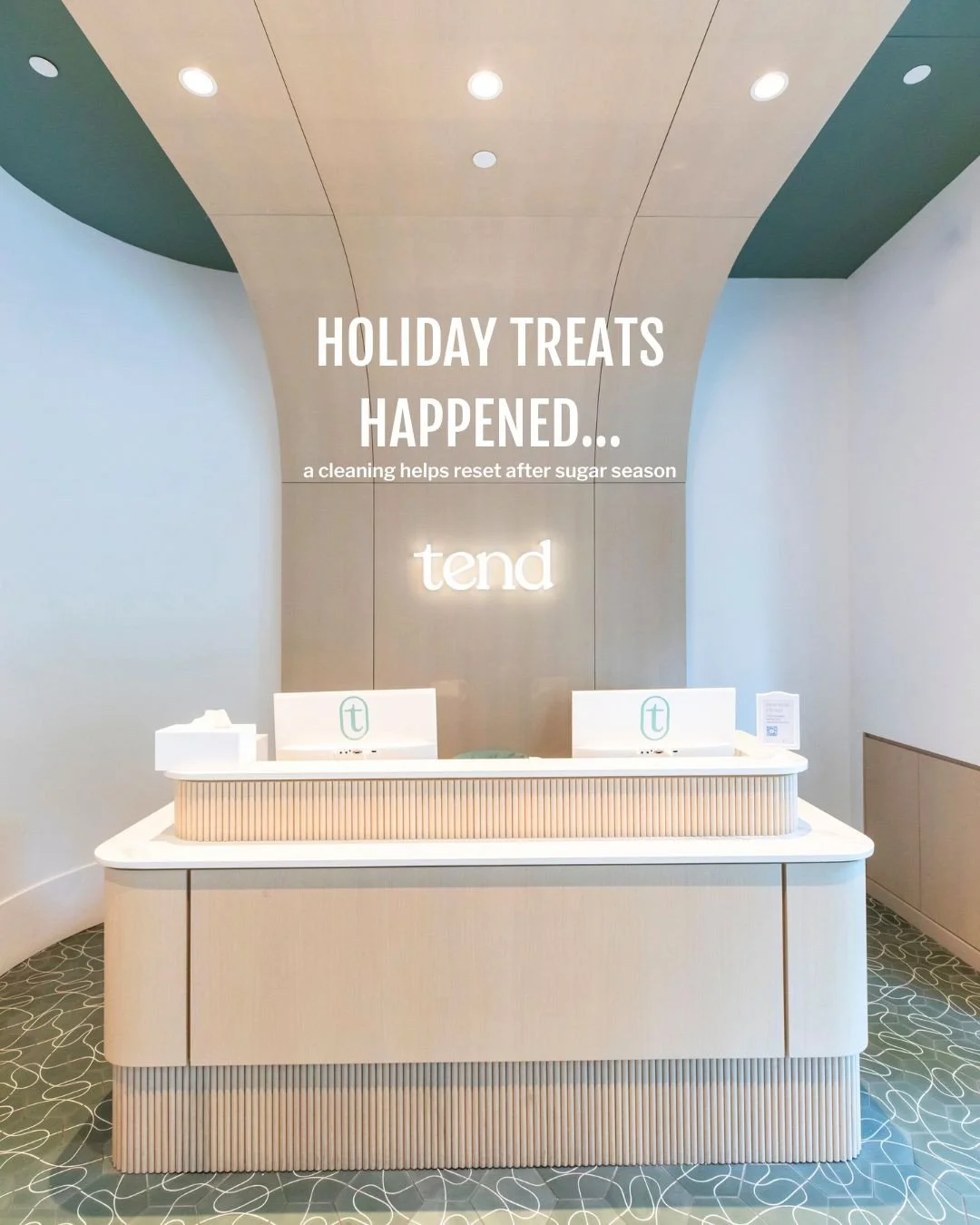 A new year means a clean slate and why not start with your smile. Booking a cleaning at @hello_tend right here in Canal District Kendall is one of those small, practical resets that actually feels good. They have easy-to-book appointments and modern 