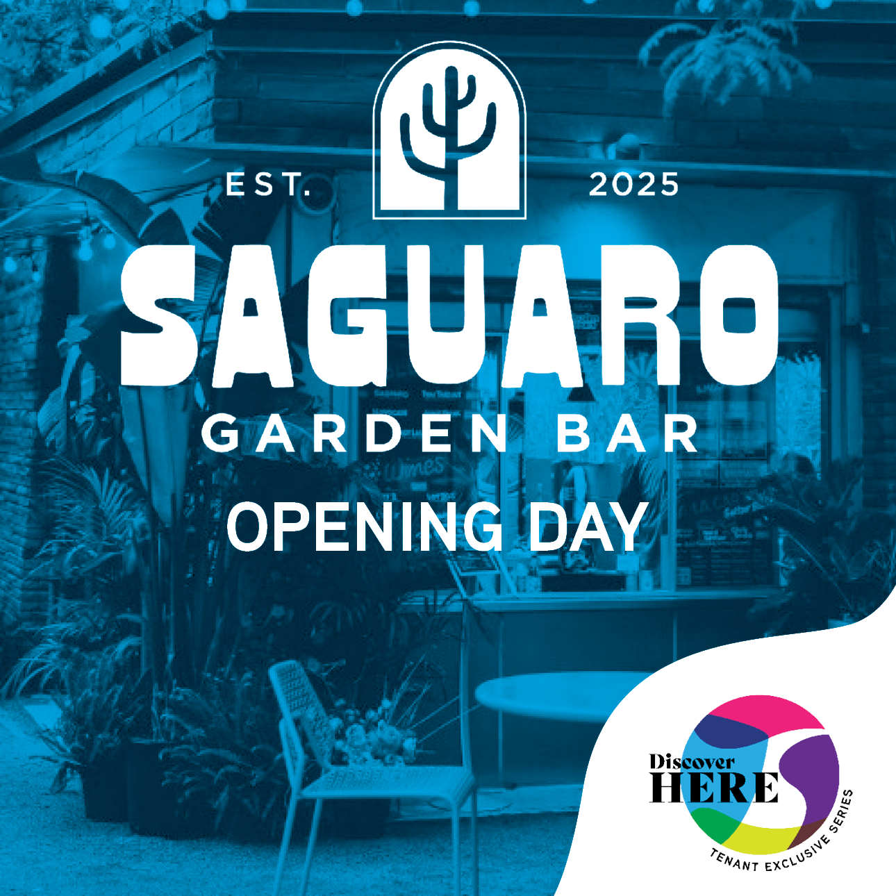Saguaro Garden Bar at CDK OPENING DAY!