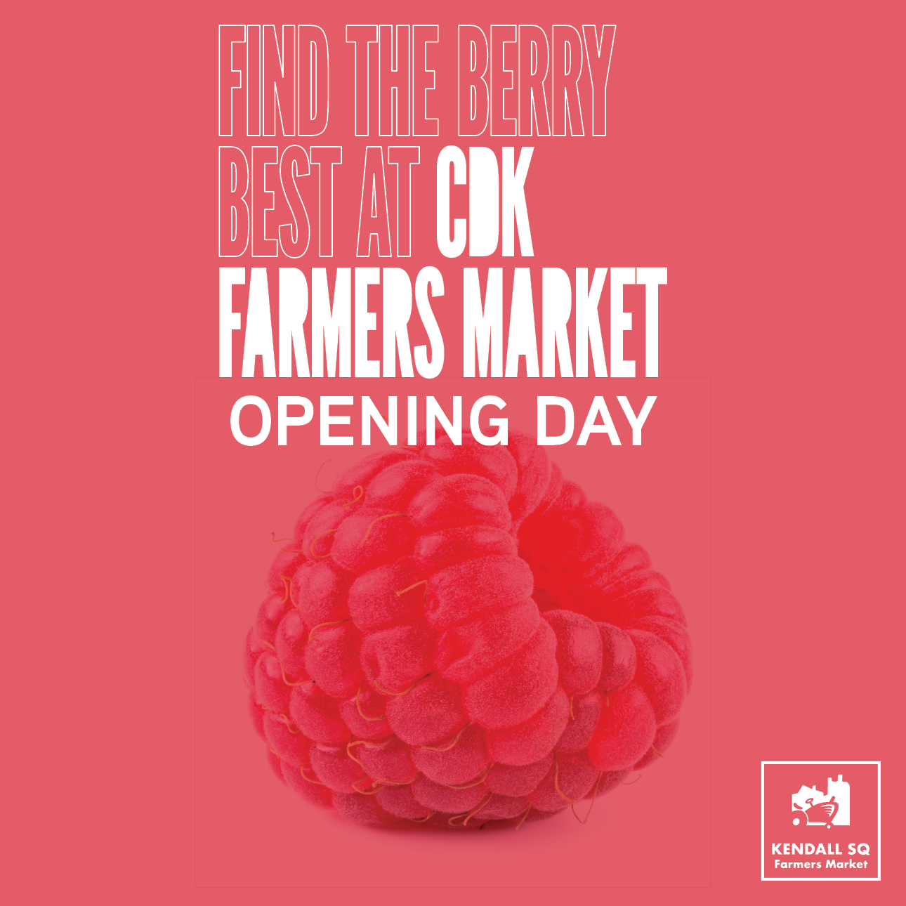 Kendall Square Farmers Market OPENING DAY
