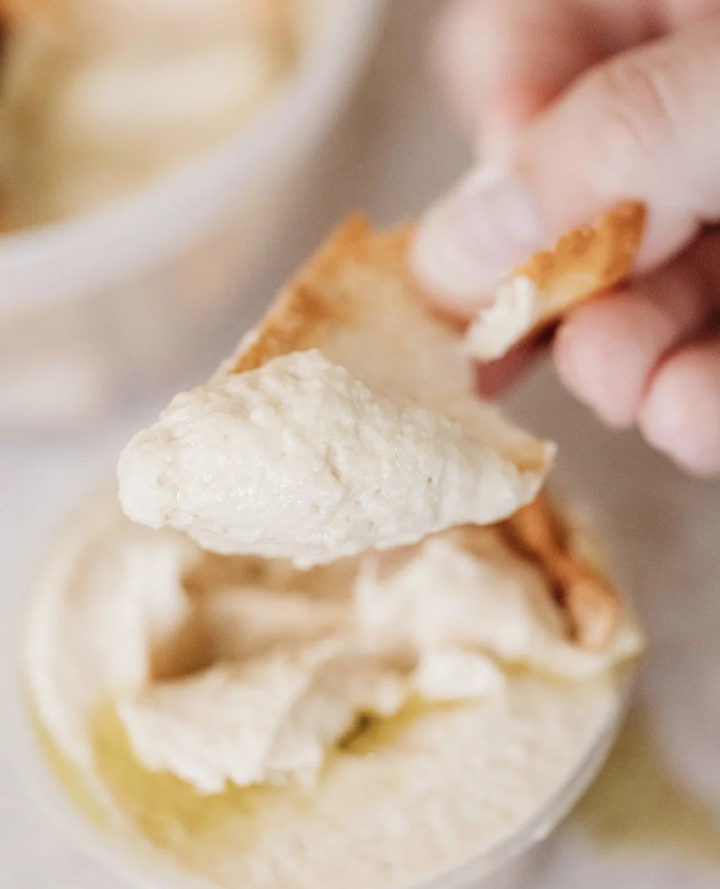 Hummus that deserves its own spotlight. Creamy, bold, and always the right call @aceitunagrill