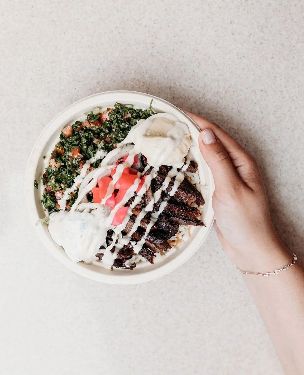 The signature bowls from @aceitunagrill are the kind of thing you order once and then think about for days afterward.⁠
⁠
Genuinely great Mediterranean food, right here at CDK. If it's not already in your lunch rotation, it should be!⁠
⁠
#canaldistric