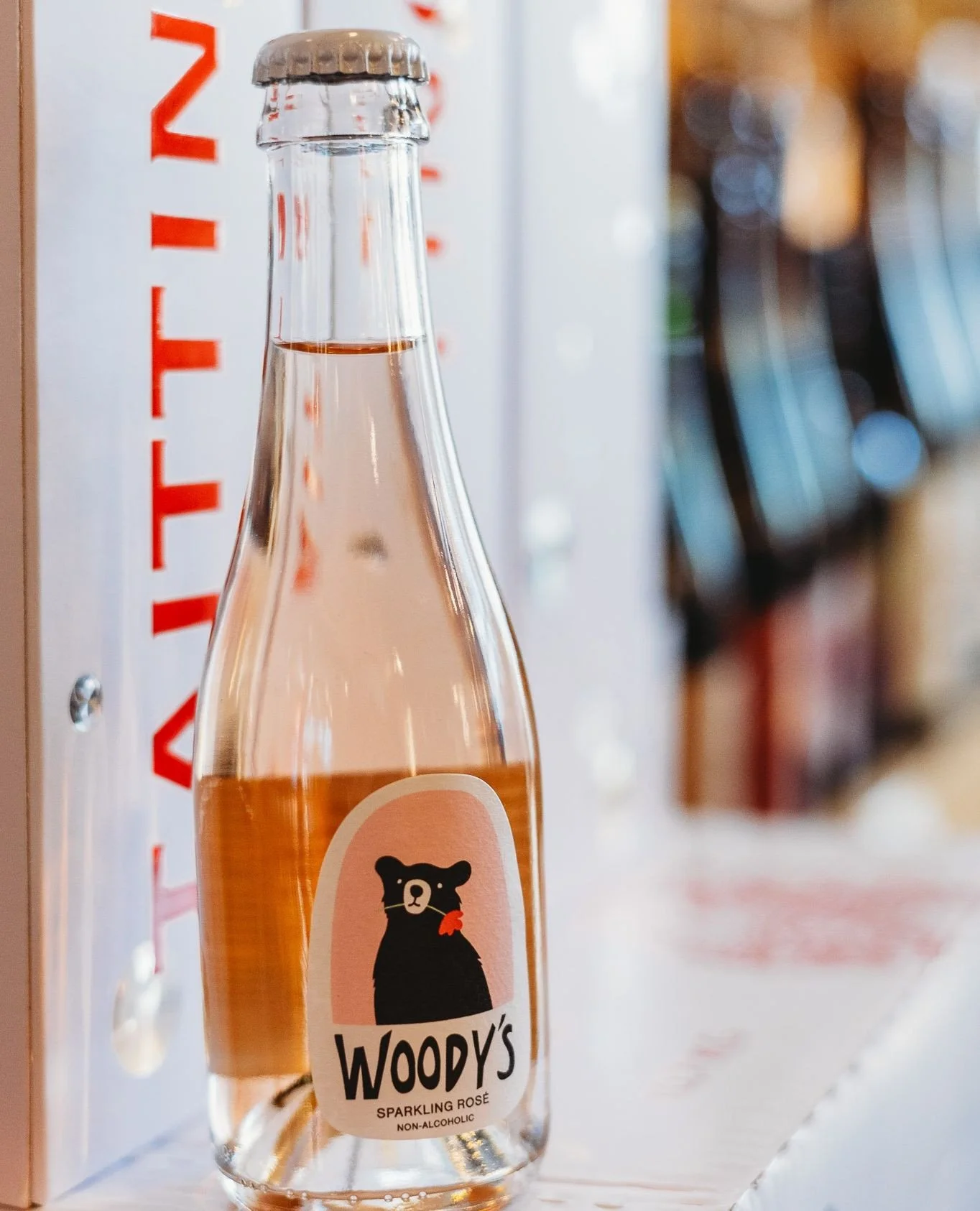 @cambridgespirits is now stocking Woody's sparkling ros&eacute;, the perfect bottle for wherever May takes you! We're picturing a rooftop, a picnic, or a patio with millennial cafe string lights. Stop in and grab a bottle before the weekend. 🌸🥂🌸🥂