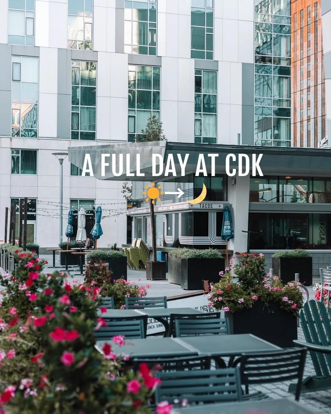 The perfect May day in Kendall Square:⁠
⁠
👕 @clevergreencleaners⁠
🥐 @tattebakery⁠
🌯 @aceitunagrill⁠
🥕 @kendallsqfarmersmarket⁠
🦷 @hello_tend⁠
🛶 @paddleboston⁠
🍝 @glasshouse450⁠
🍹 @saguaroboston
