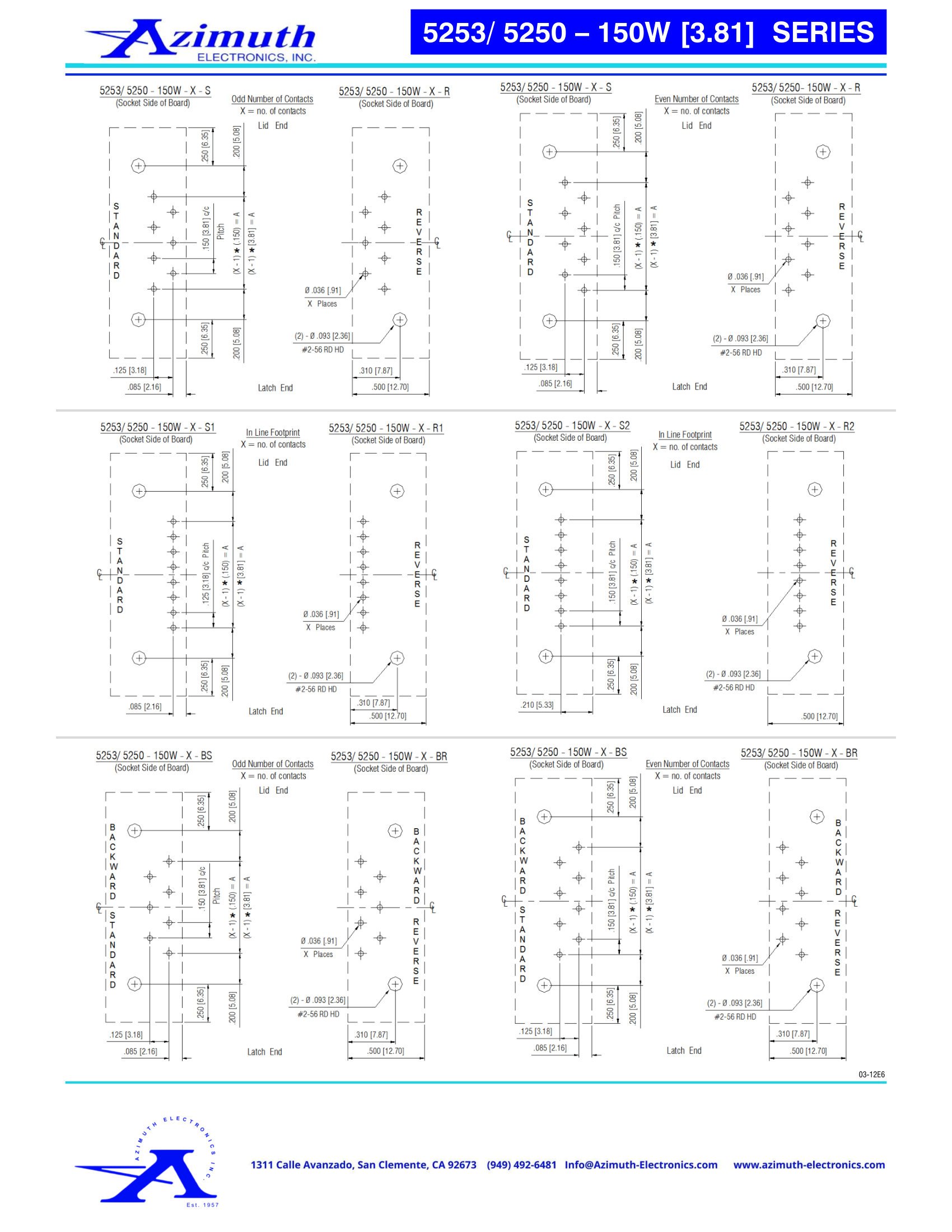 5253 5250 series 150w 3
