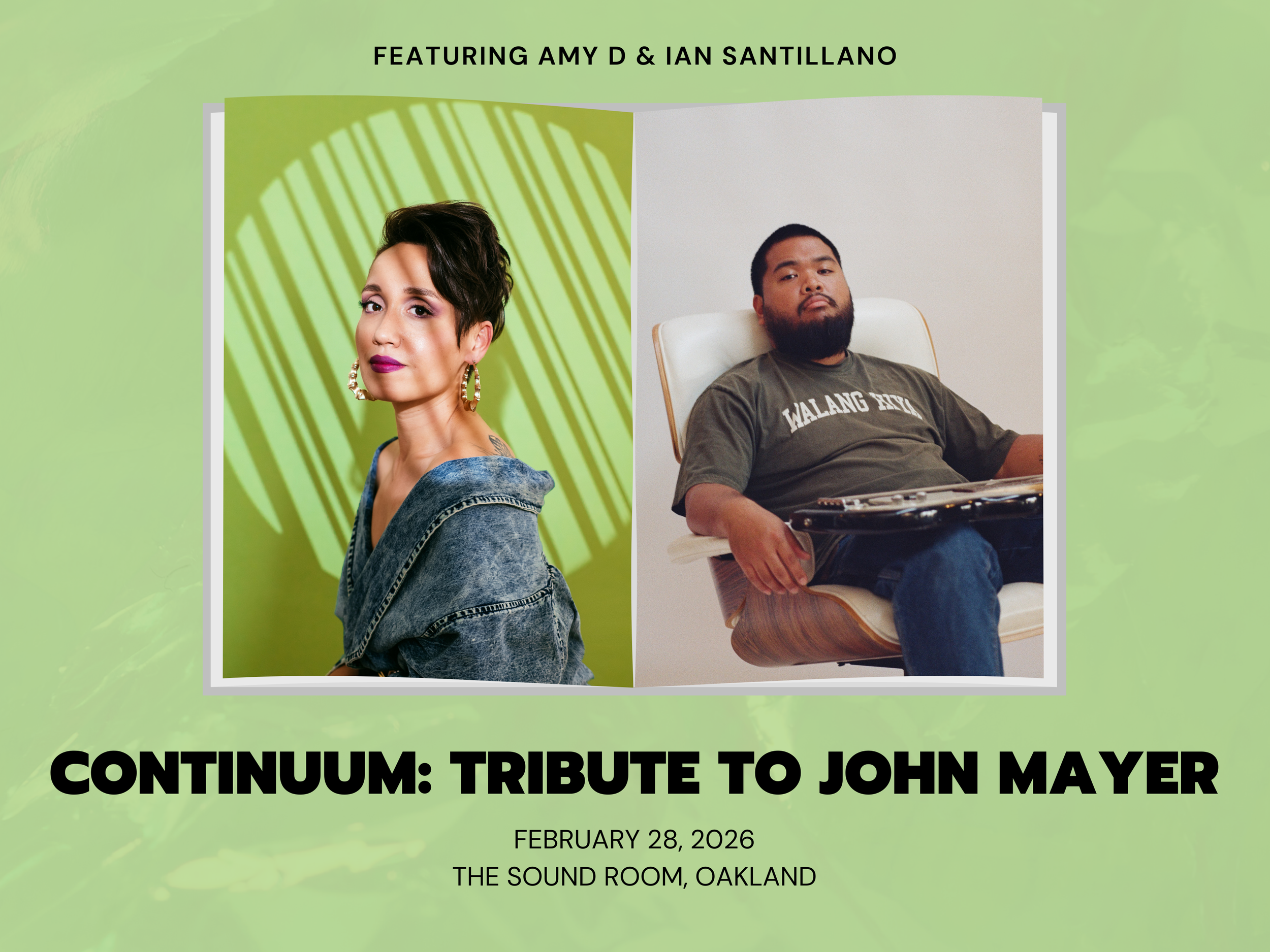 Continuum: A Tribute to John Mayer Featuring Amy D and Ian Santillano