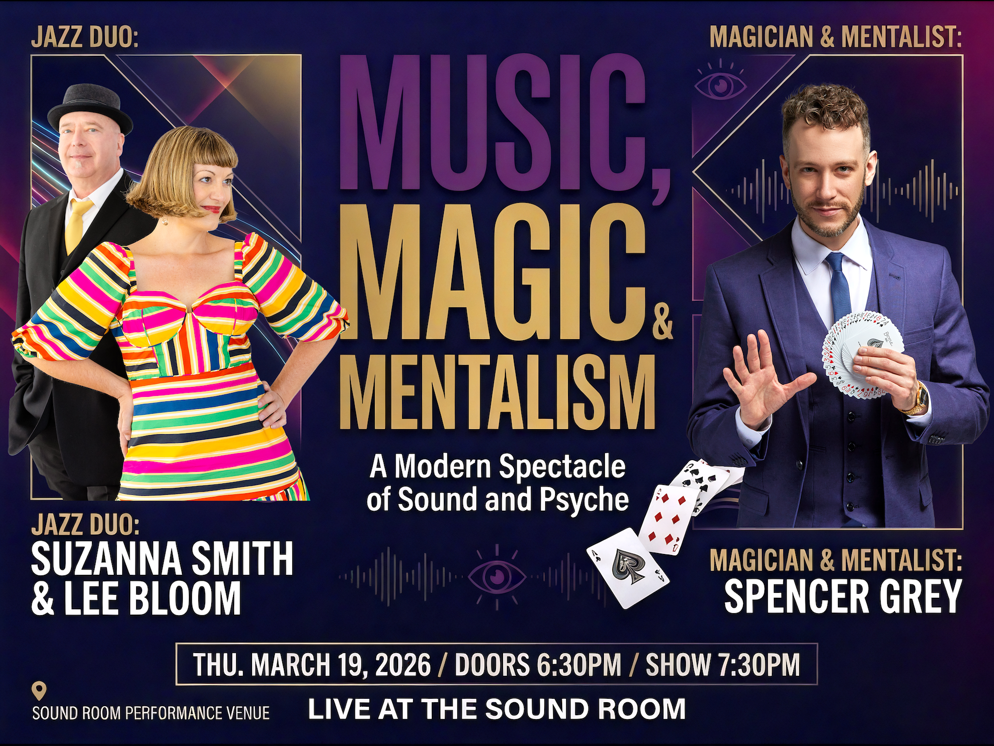 Music, Magic &amp; Mentalism