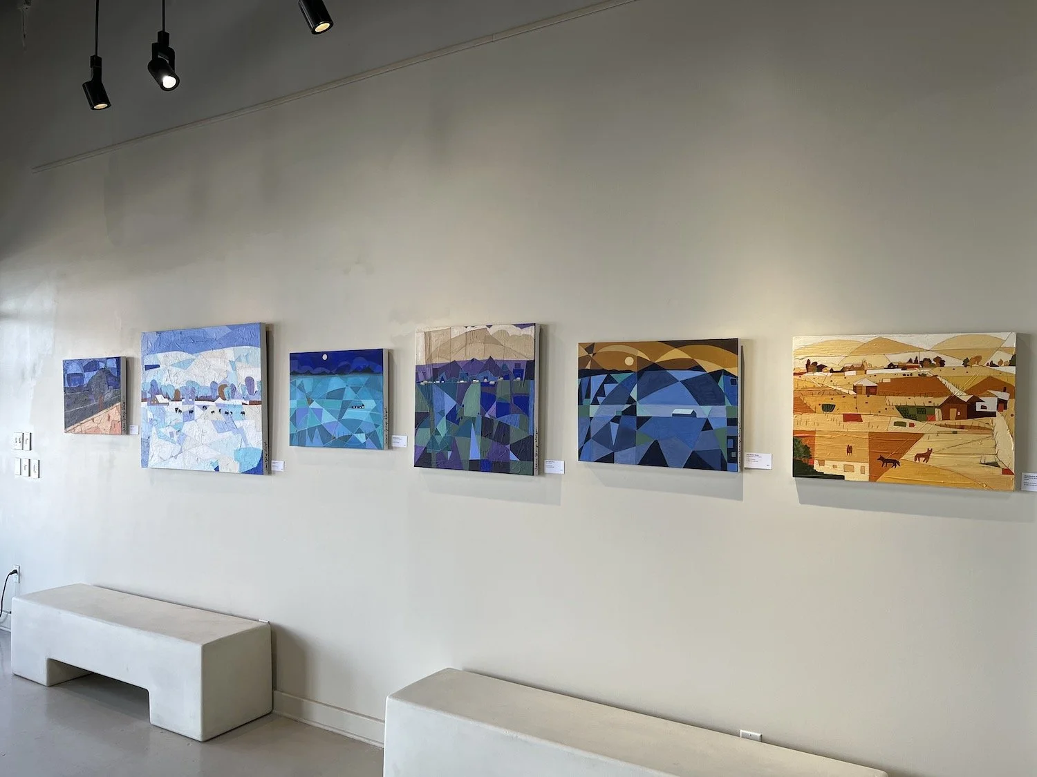 My opening at Palette Contemporary, ABQ