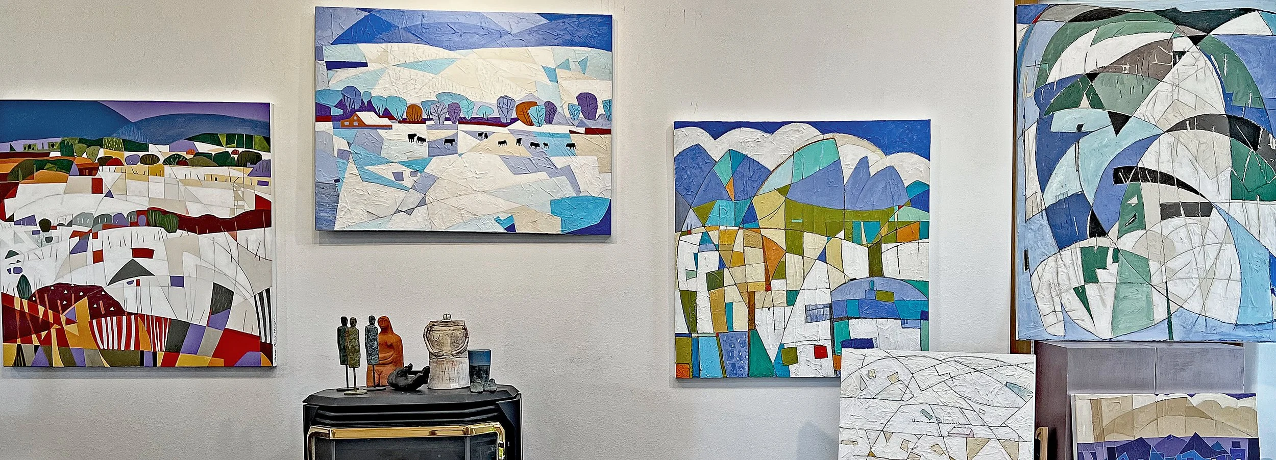 Back Home at Hand Artes Gallery, Truchas, NM