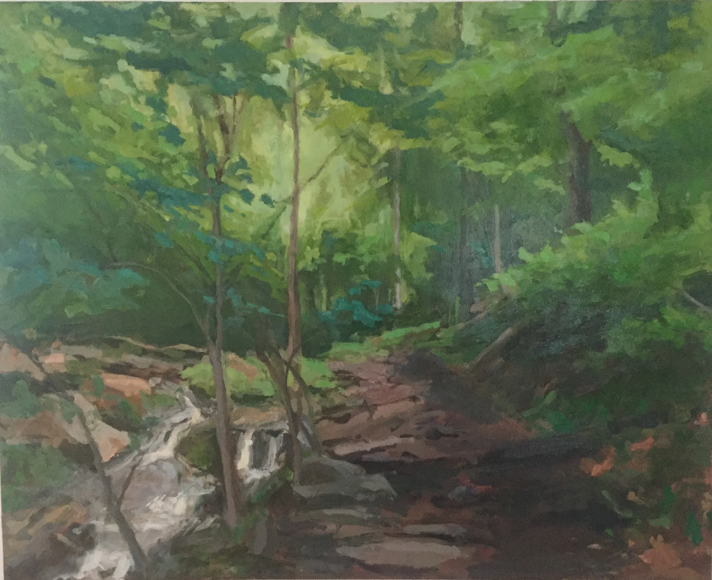 Trail, 2018. 24x30”