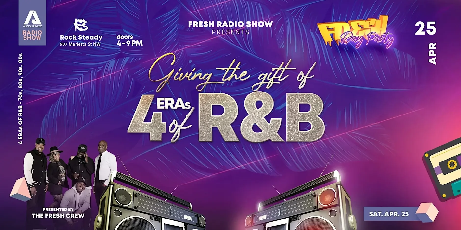 Fresh Day Party: 4 Eras of R&amp;B