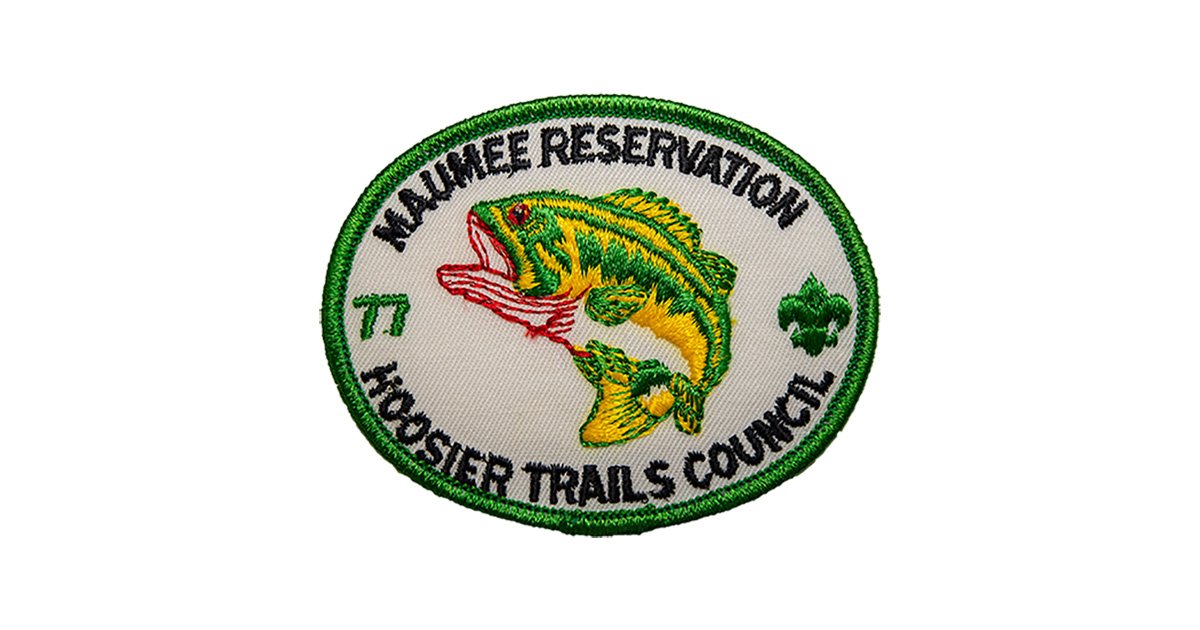 1977 Maumee Reservation and Camp Louis Ernst Patch Set — Maumee