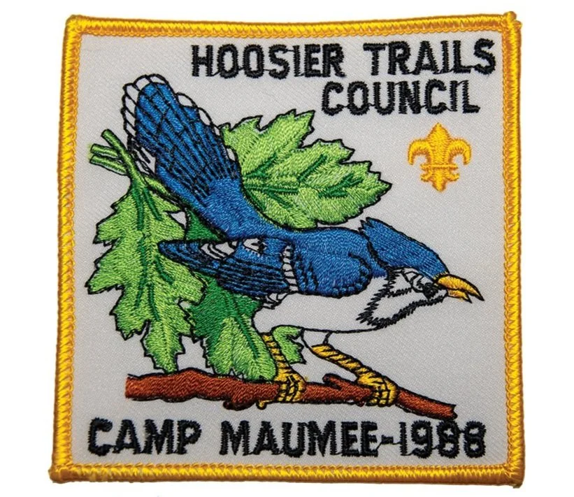 Big Labels Small Prices 1988 Lost Pines Summer Camp Boy Scout Patch BSA