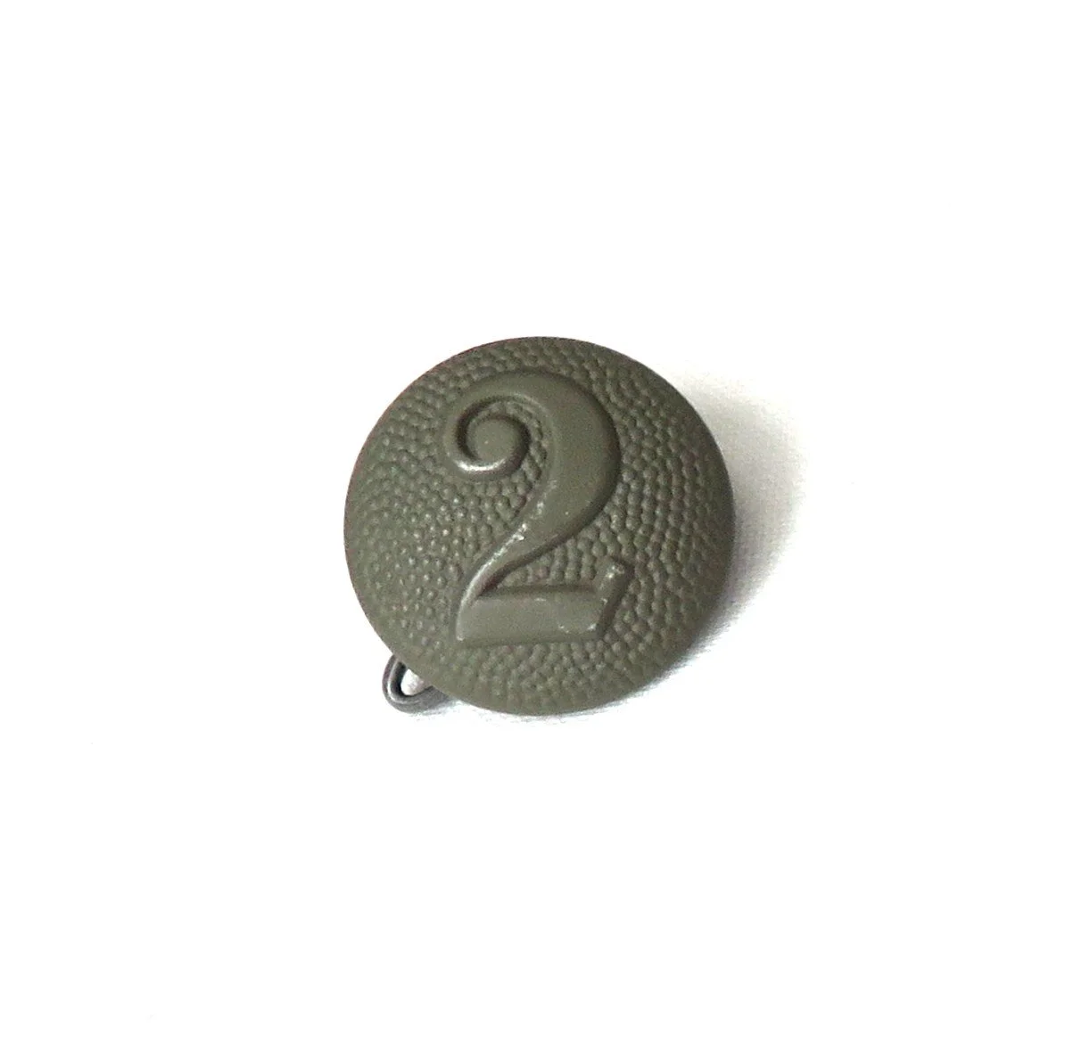 Germany.  Heer (Army) 2nd Regiment Shoulder Strap Button