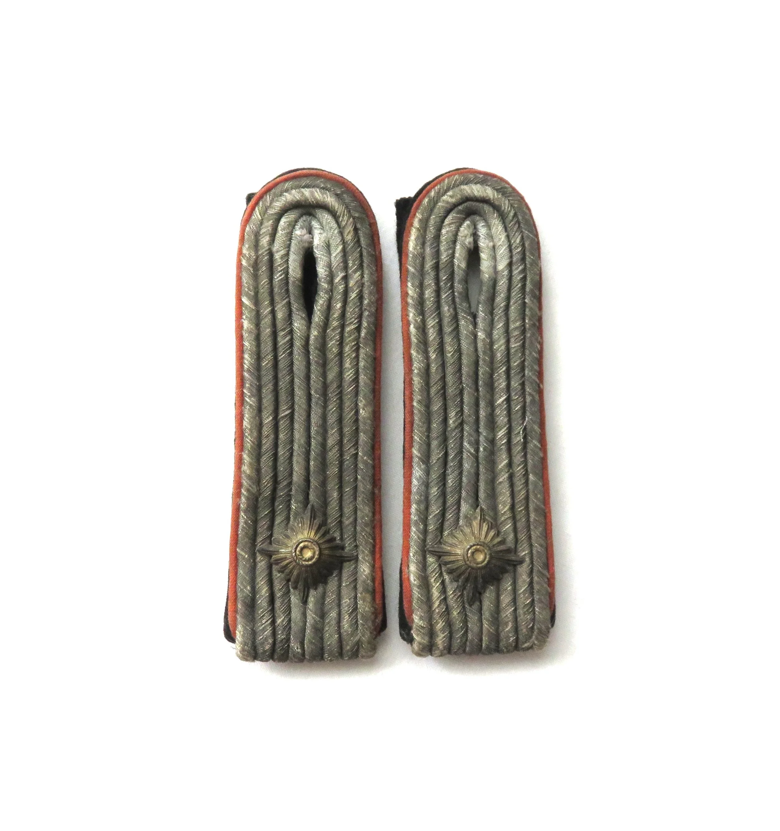 Germany.  Waffen-SS Reconnaissance Obersturmfuhrer (1st Lt) Shoulder Boards