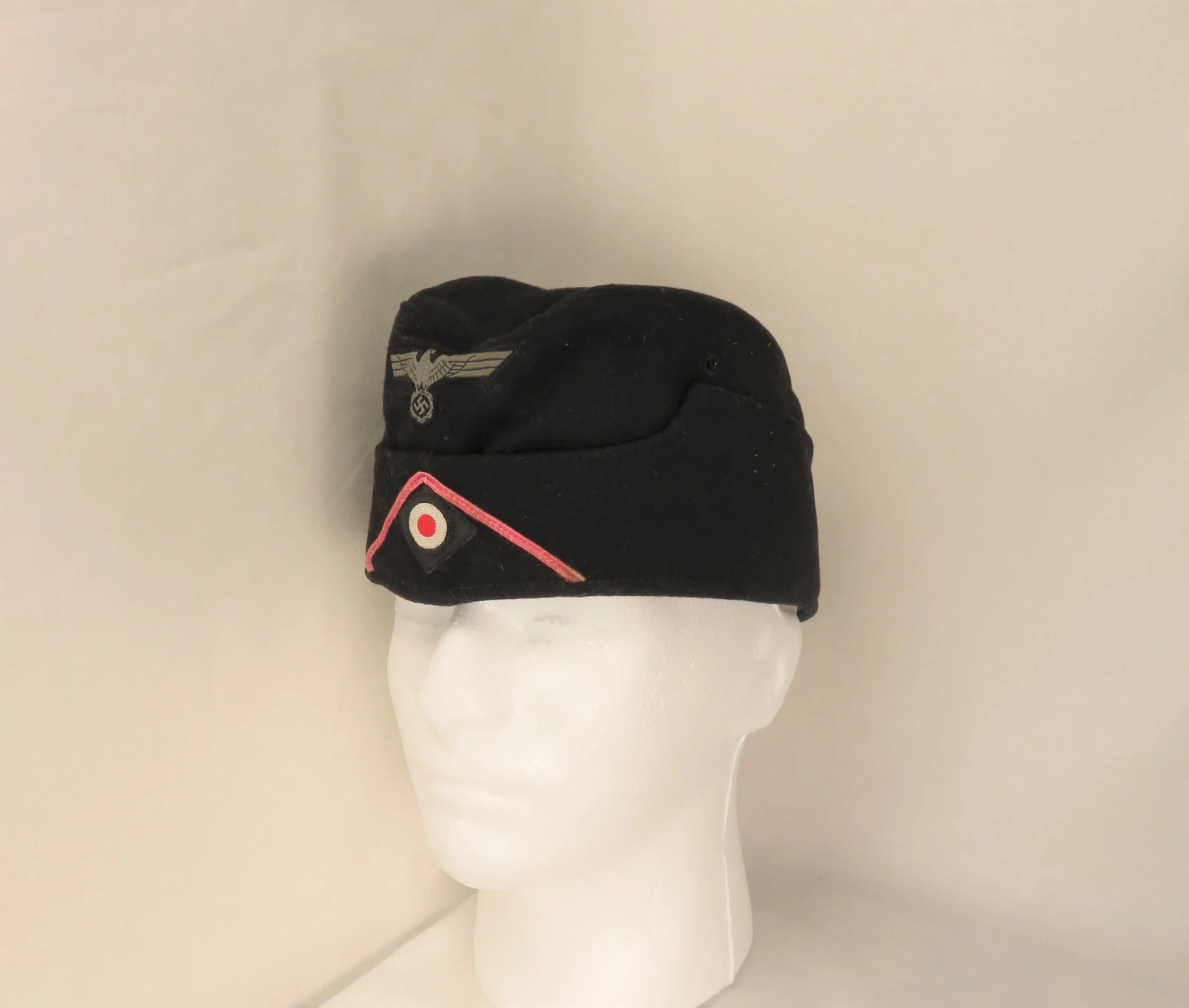 Germany.  Heer Panzer EM/NCO Overseas Cap by Esser