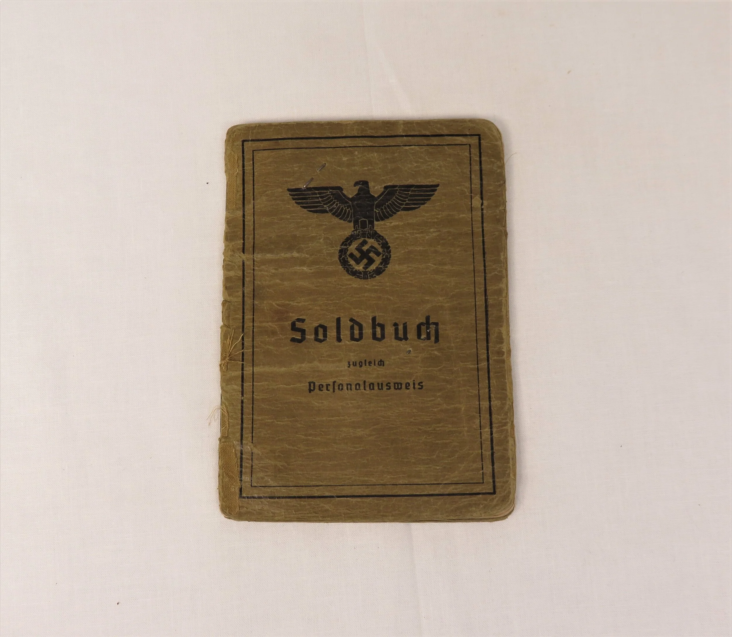 Germany.  Heer.  Soldbuch Document
