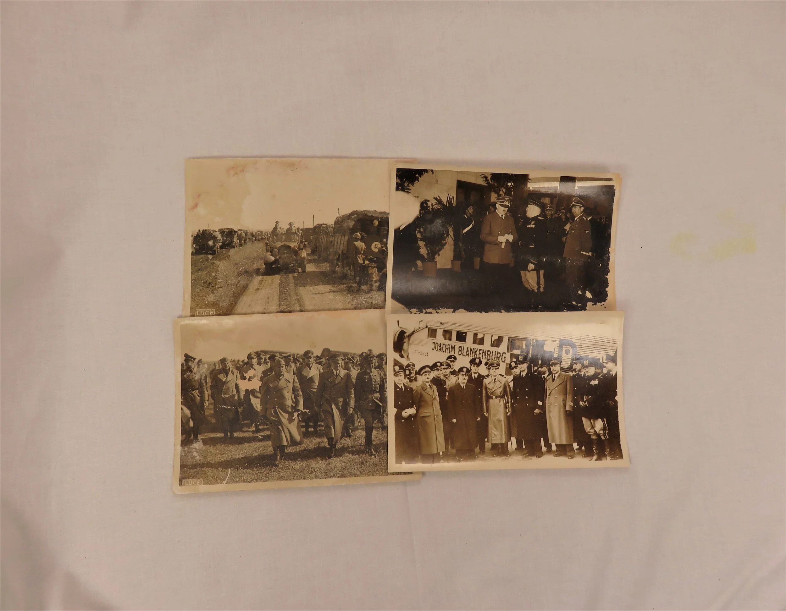 Germany.  Hitler's visit to Italy