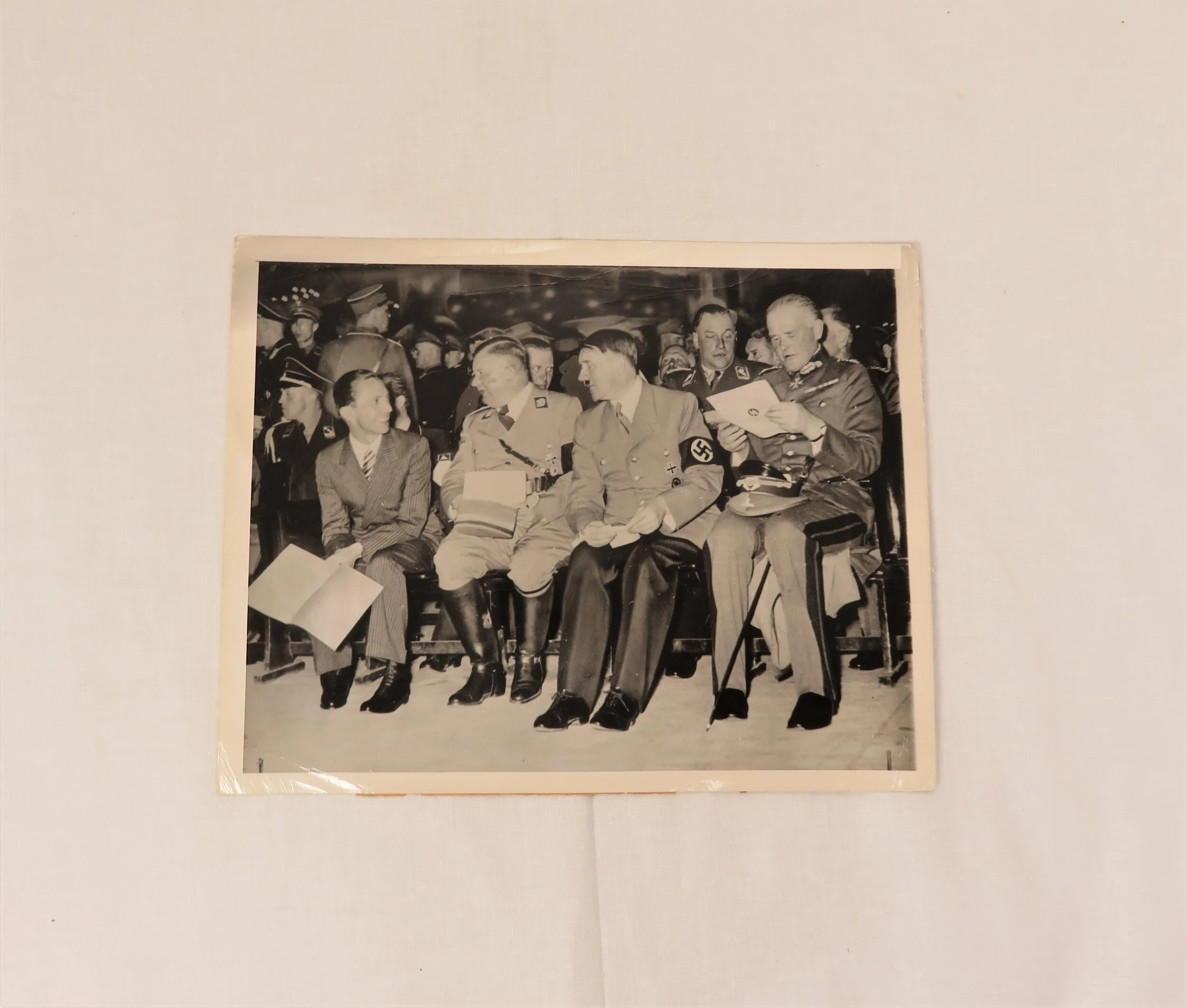 Germany.  Hitler & Goebbels, Wide World Photos