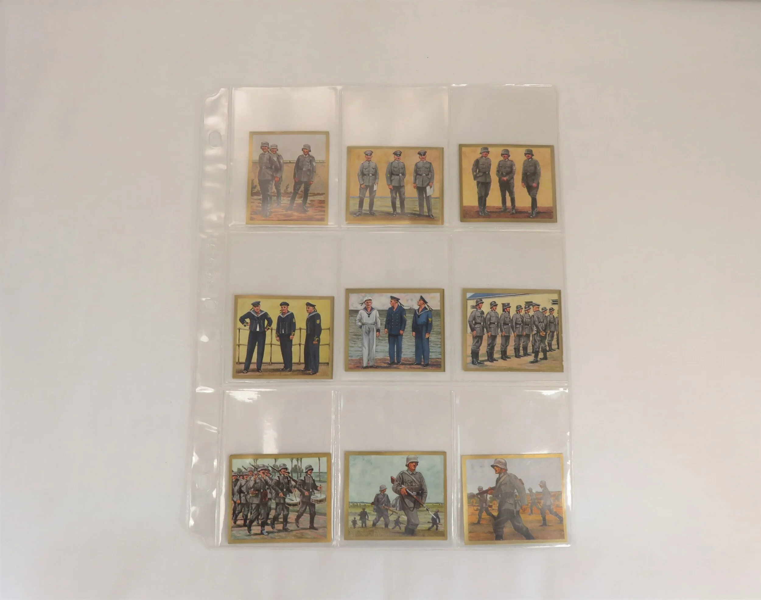 German Cigarette Cards - Sheet D190