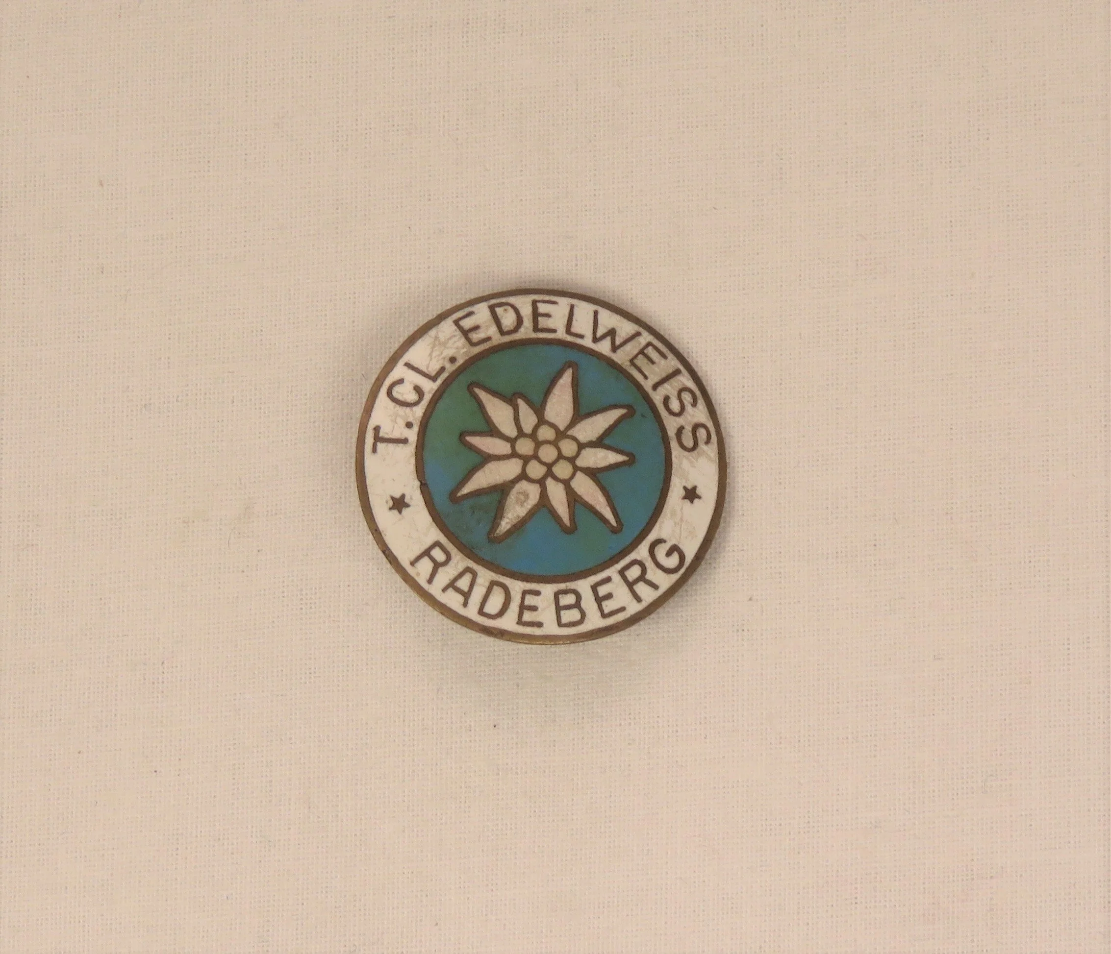 Germany.  T. LC.  Edelweiss Radeberg Pin