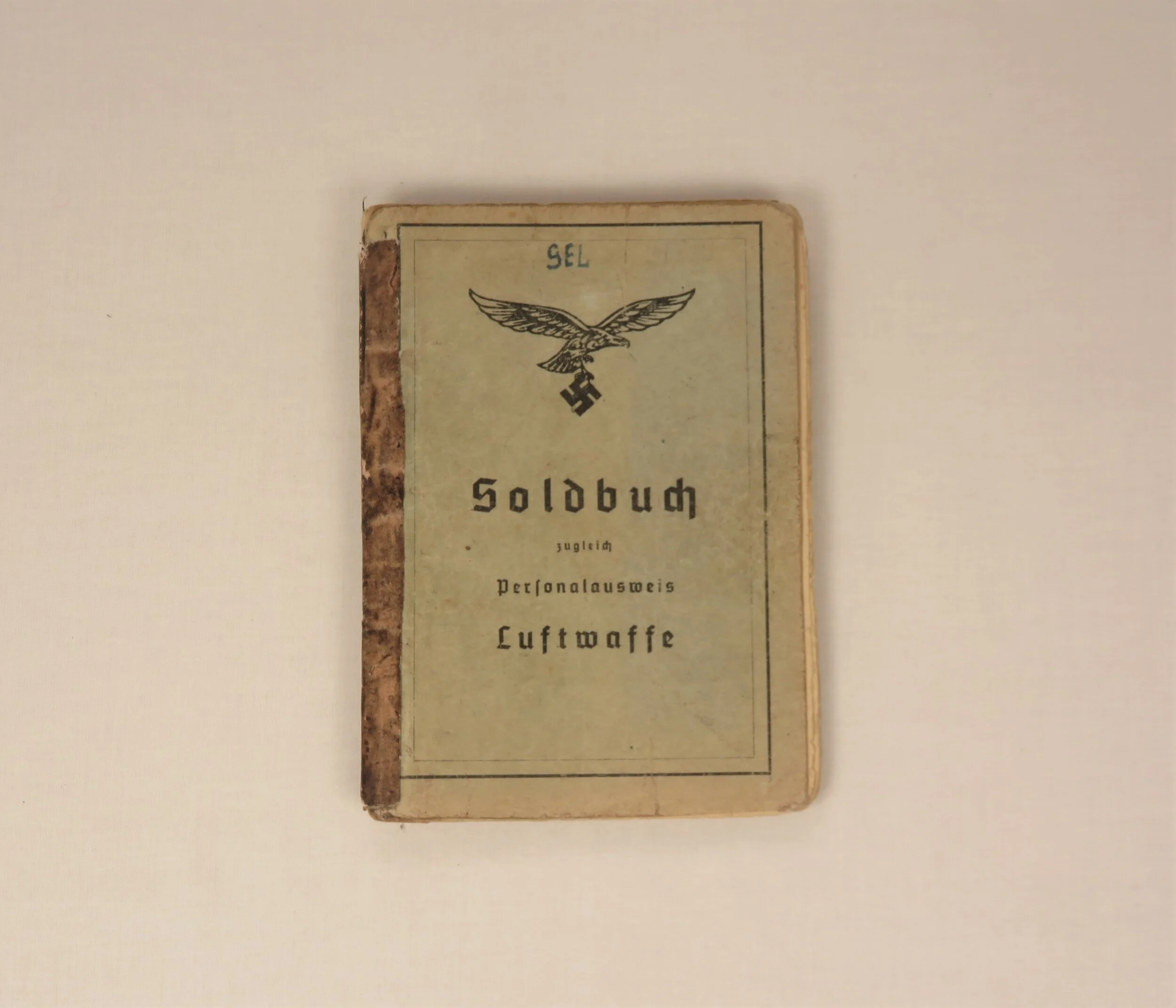 Germany.  Luftwaffe Soldbuch to Oberstlieutnant Richard Gellhorn