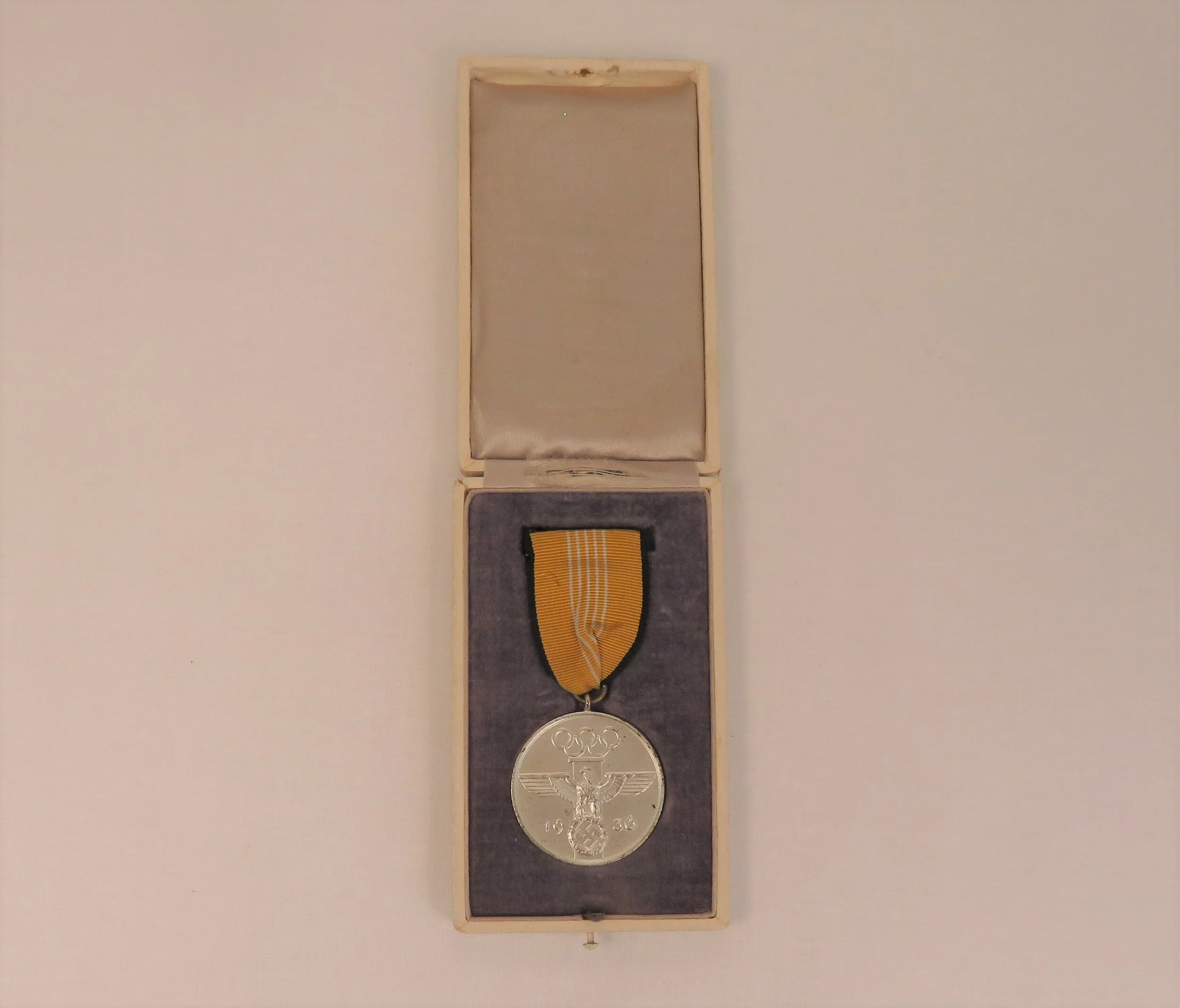 Germany.  1936 Berlin Summer Olympic Games Medal with Case