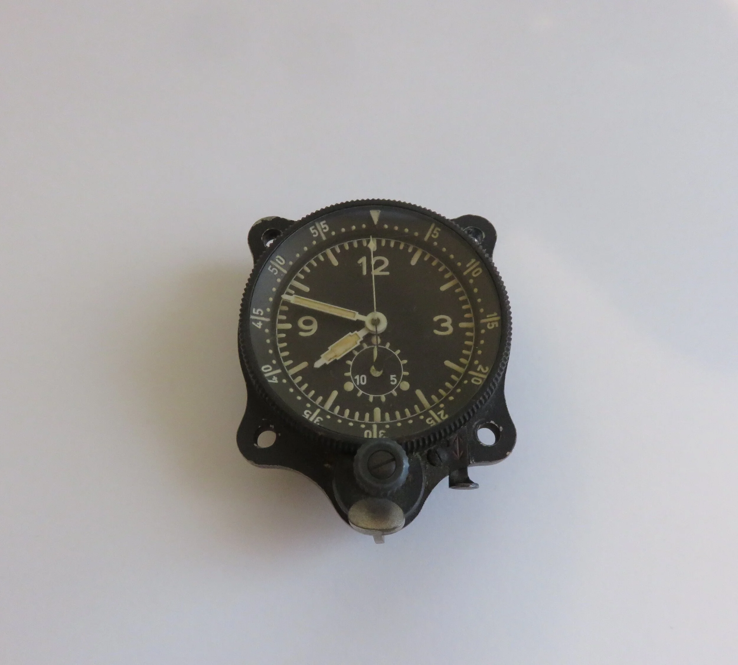 Germany.  WW2 BF-109 Junghans J30BZ Aircraft Clock