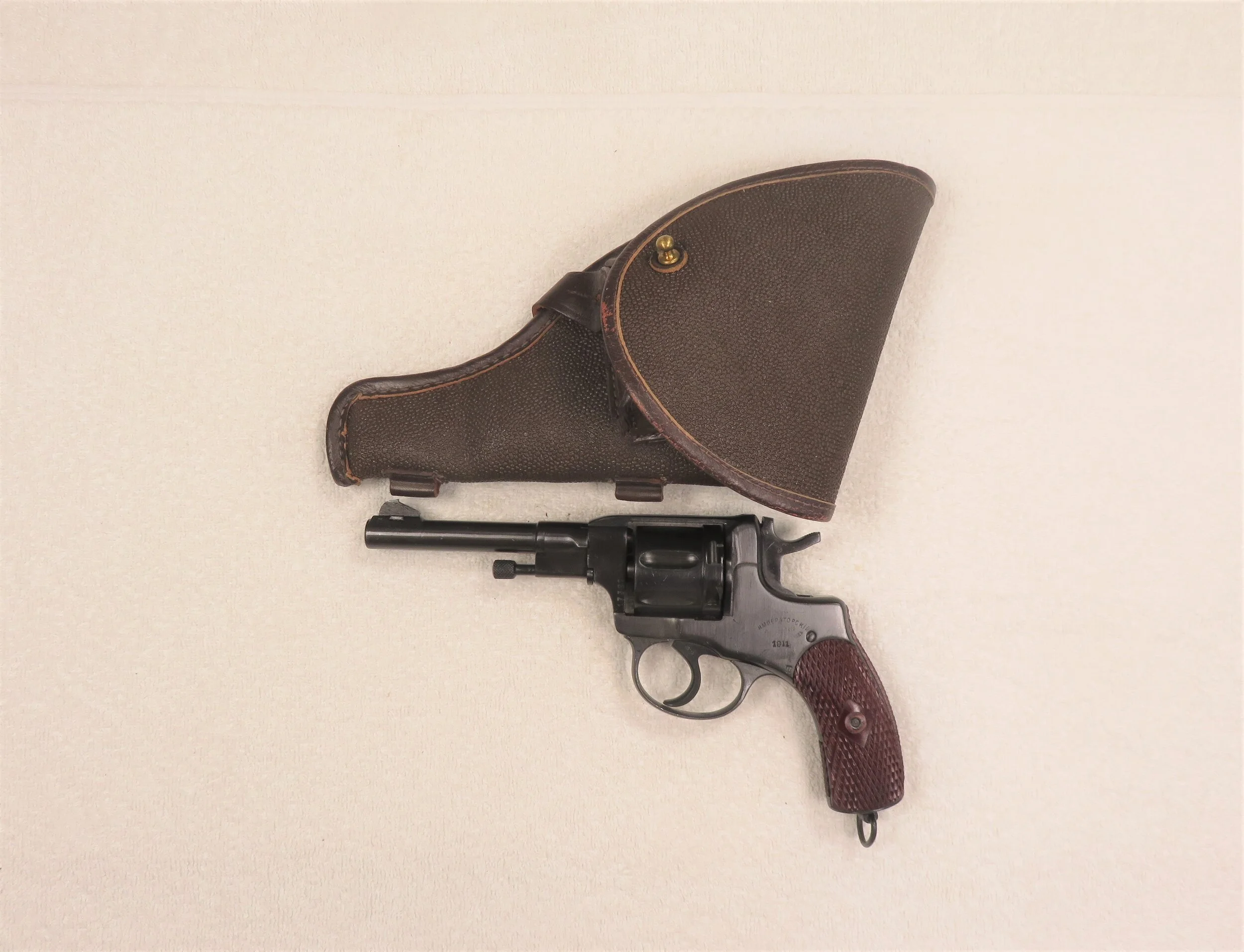 USSR.  Nagant M1895 w/ Holster