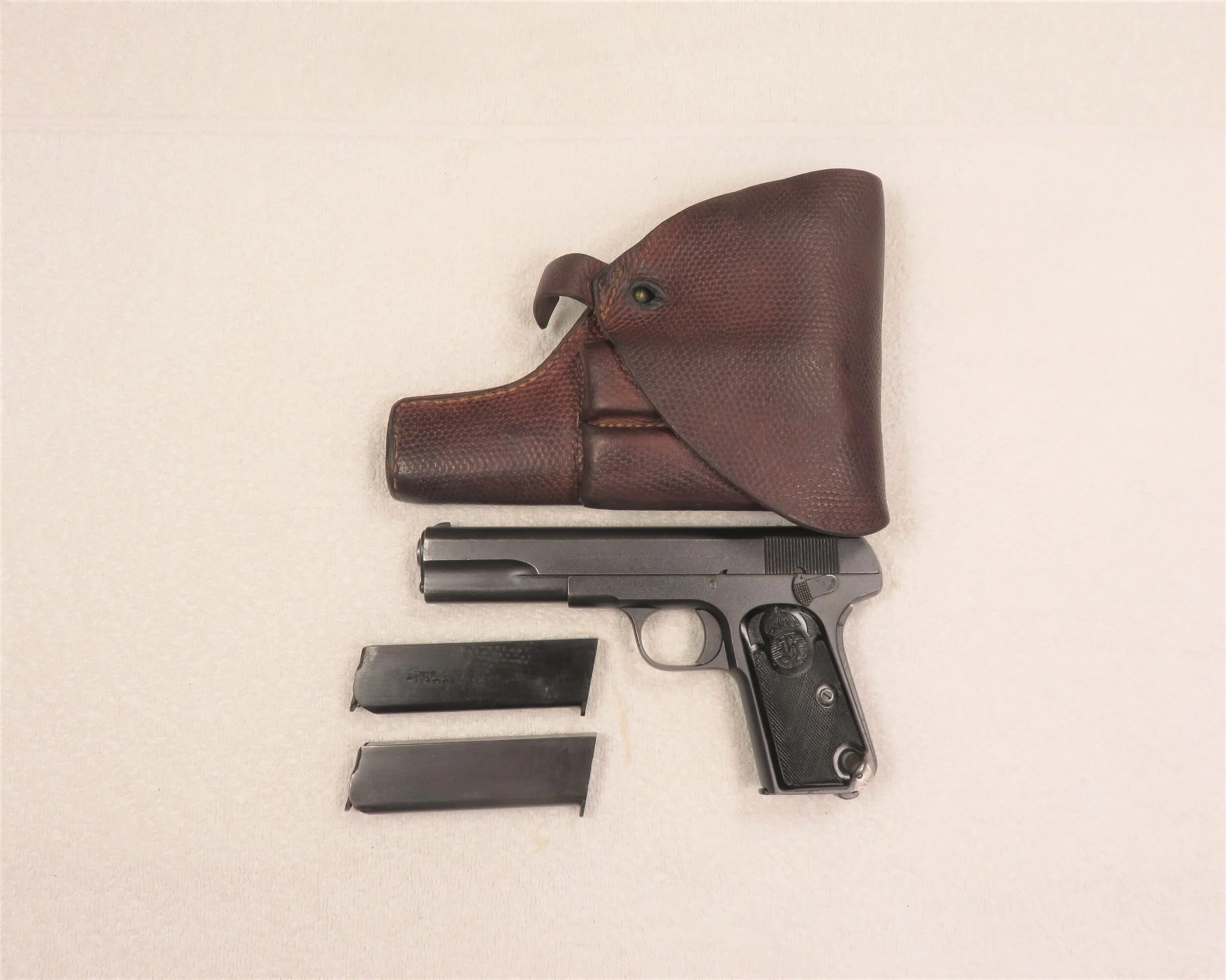 Sweden.  Husqvarna M1907 w/ Holster