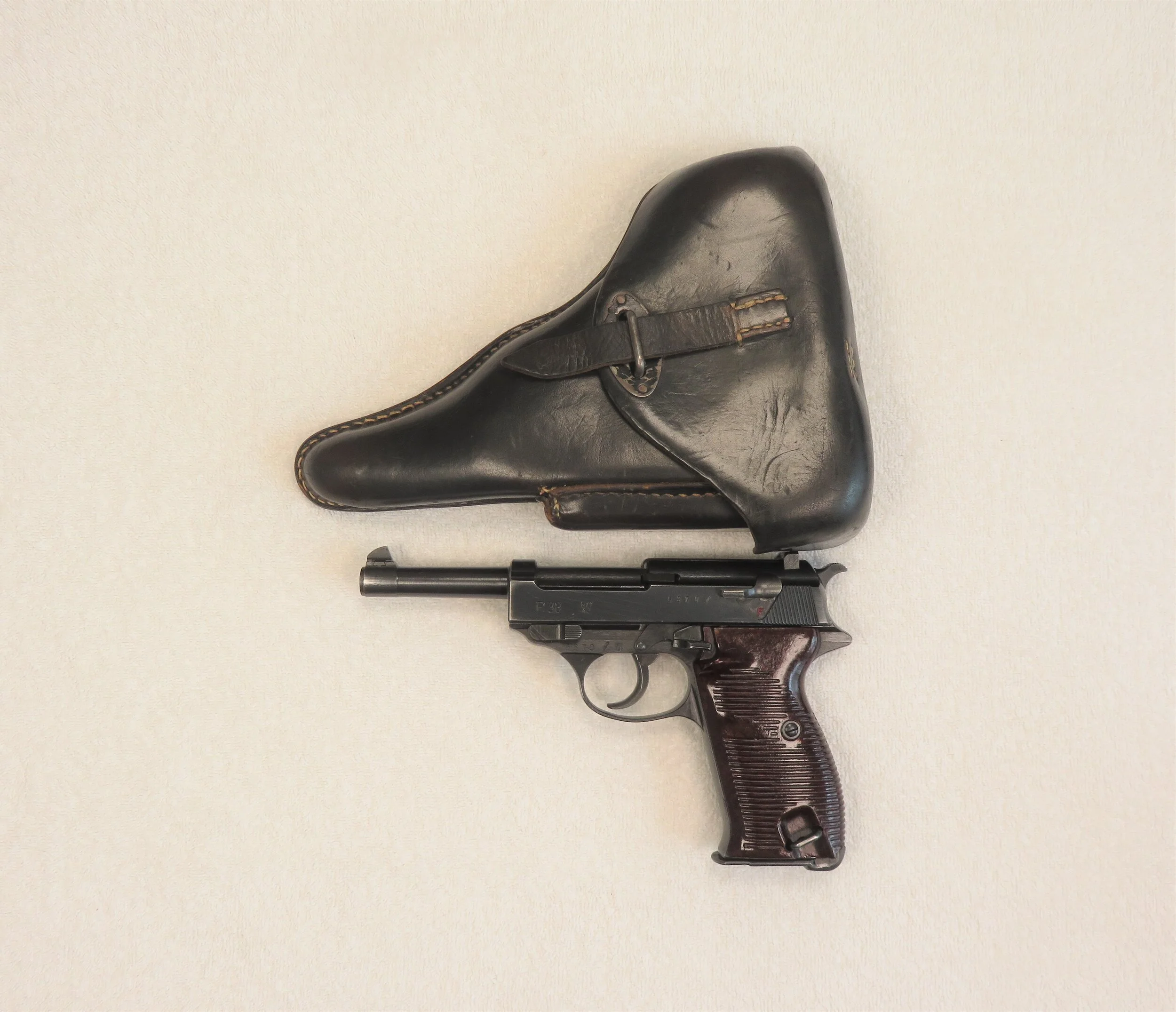 Germany.  P-38 BYF 43 w/ Matching Holster