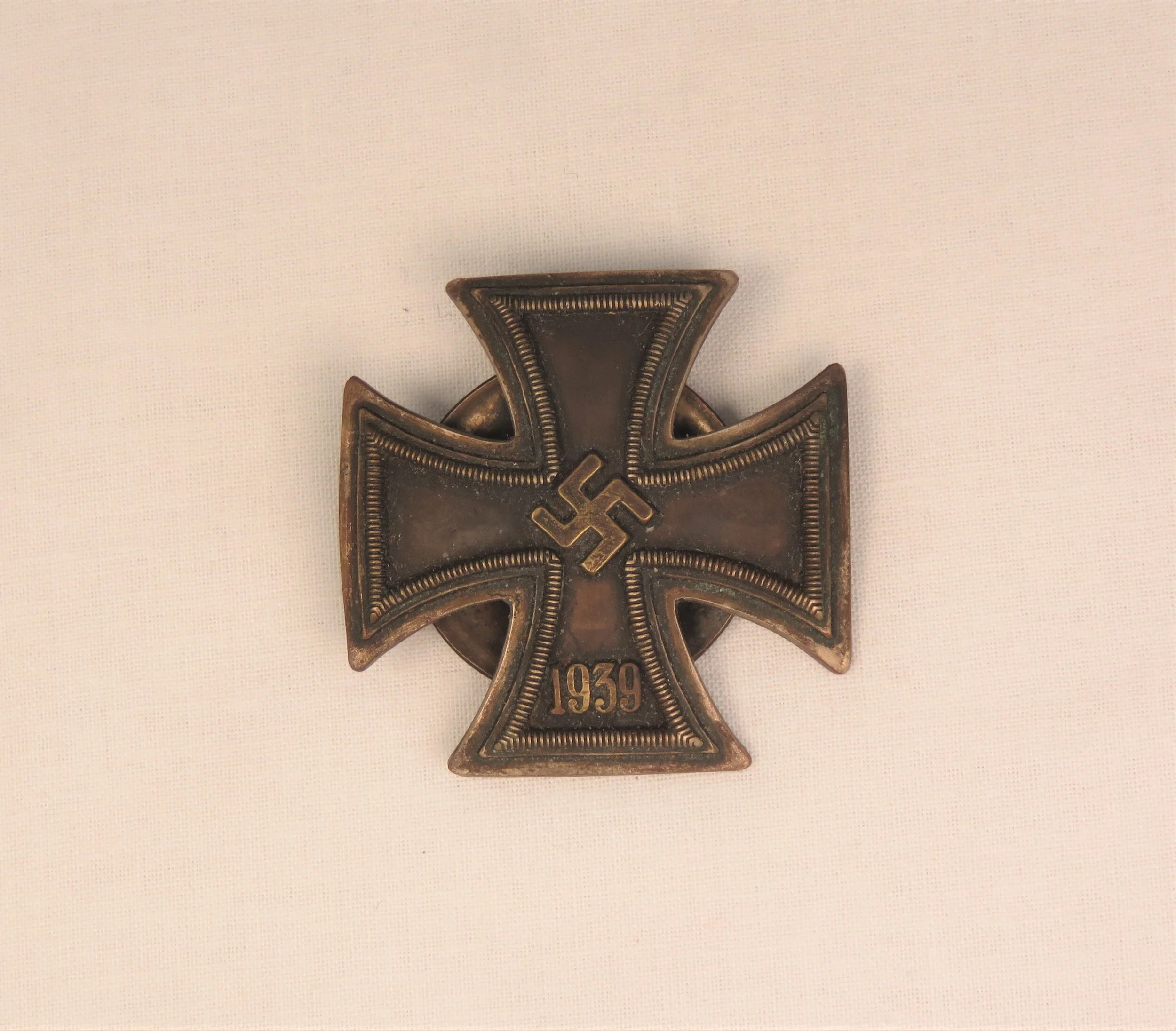Germany.  Wehrmacht 1939 Iron Cross, 1st Class (Brass) by Hoffstatter