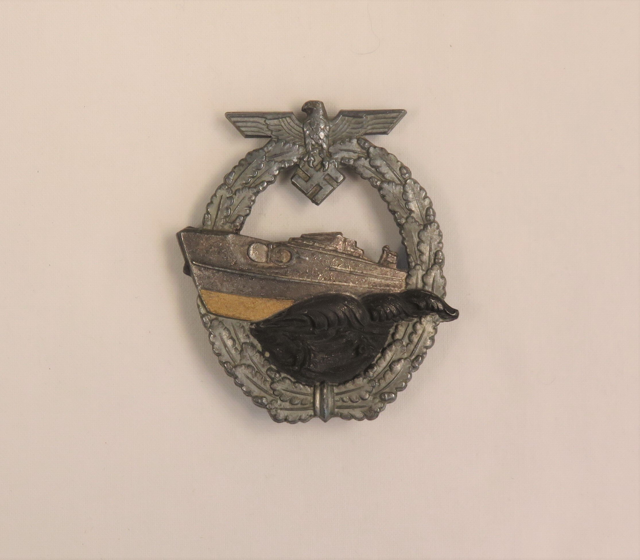 Germany.  Kriegsmarine E-Boat Badge, 2nd Pattern by Schwerin