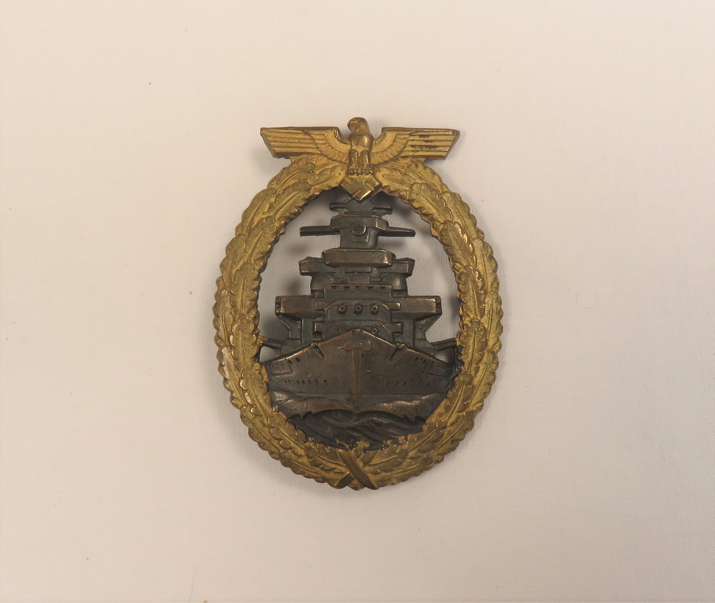 Germany.  Kriegsmarine High Seas Fle Badge by Schwerin