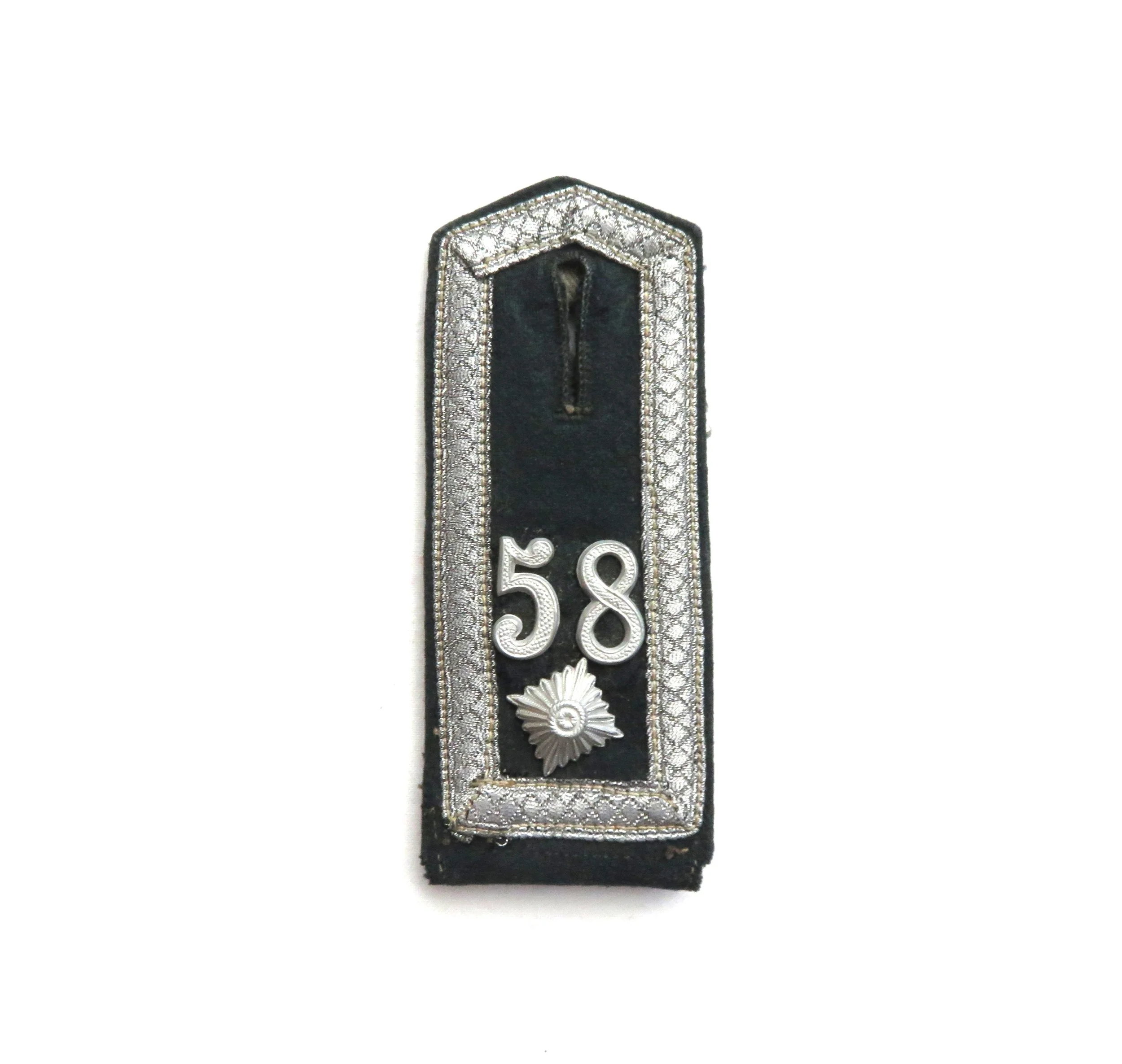 Germany.  Heer (Army) Feldwebel Shoulder Strap of the 58th Regiment