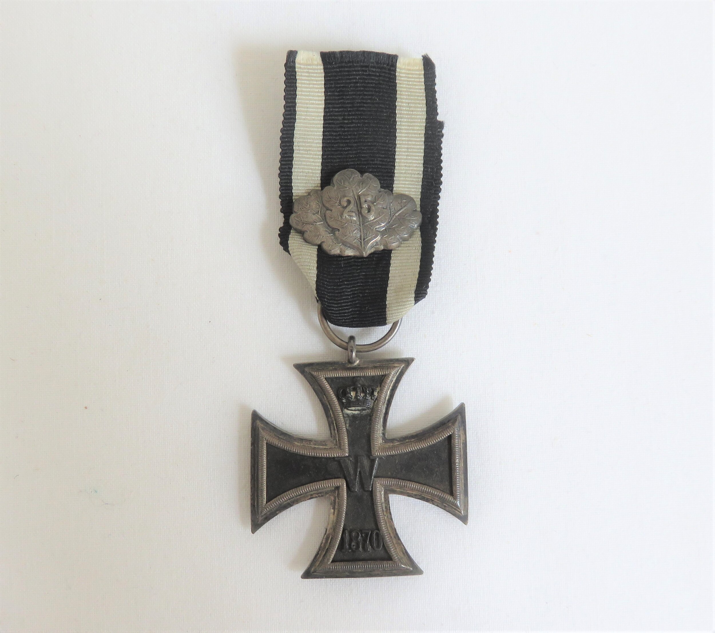 Prussia (Germany).  1870 Iron Cross, 2nd Class w/25 yr Jubilee Spange